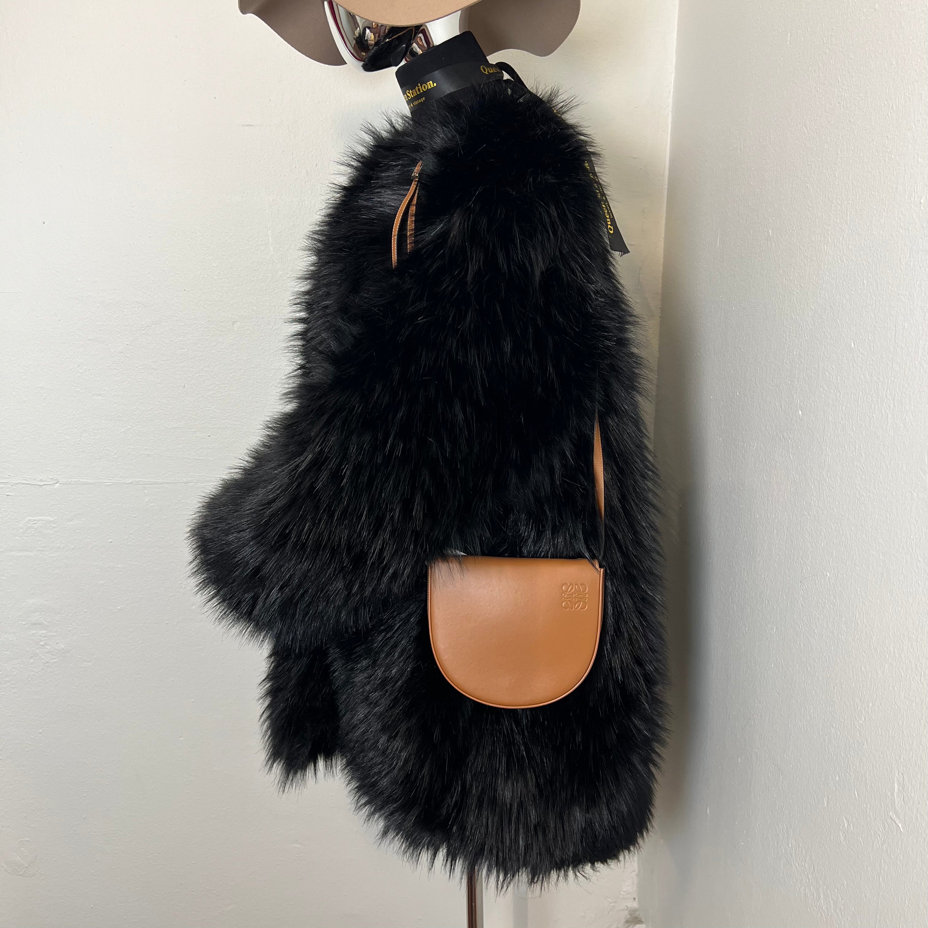 Heel Bag Brown Leather