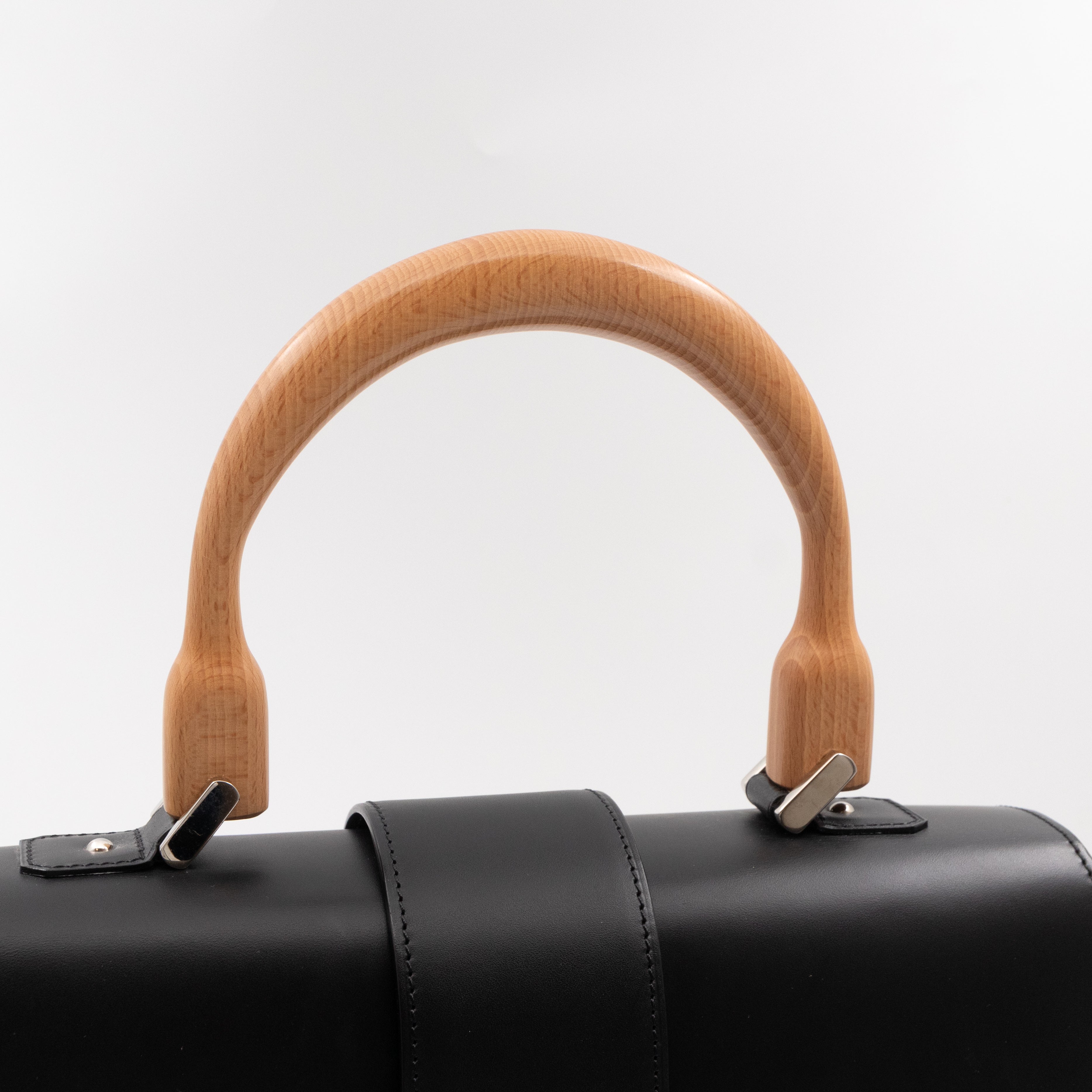 Saigon MM Black Goyardine Canvas