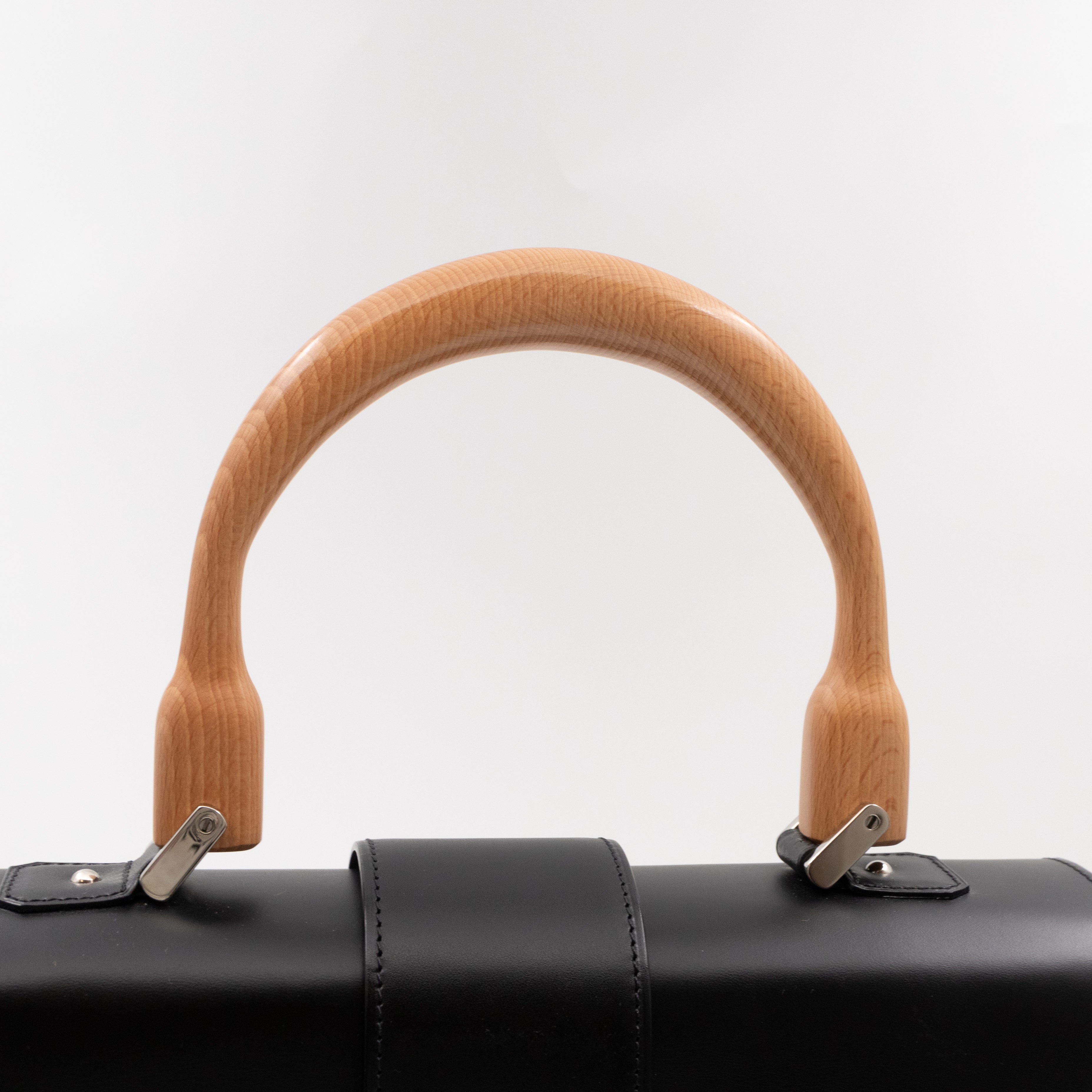 Saigon MM Black Goyardine Canvas