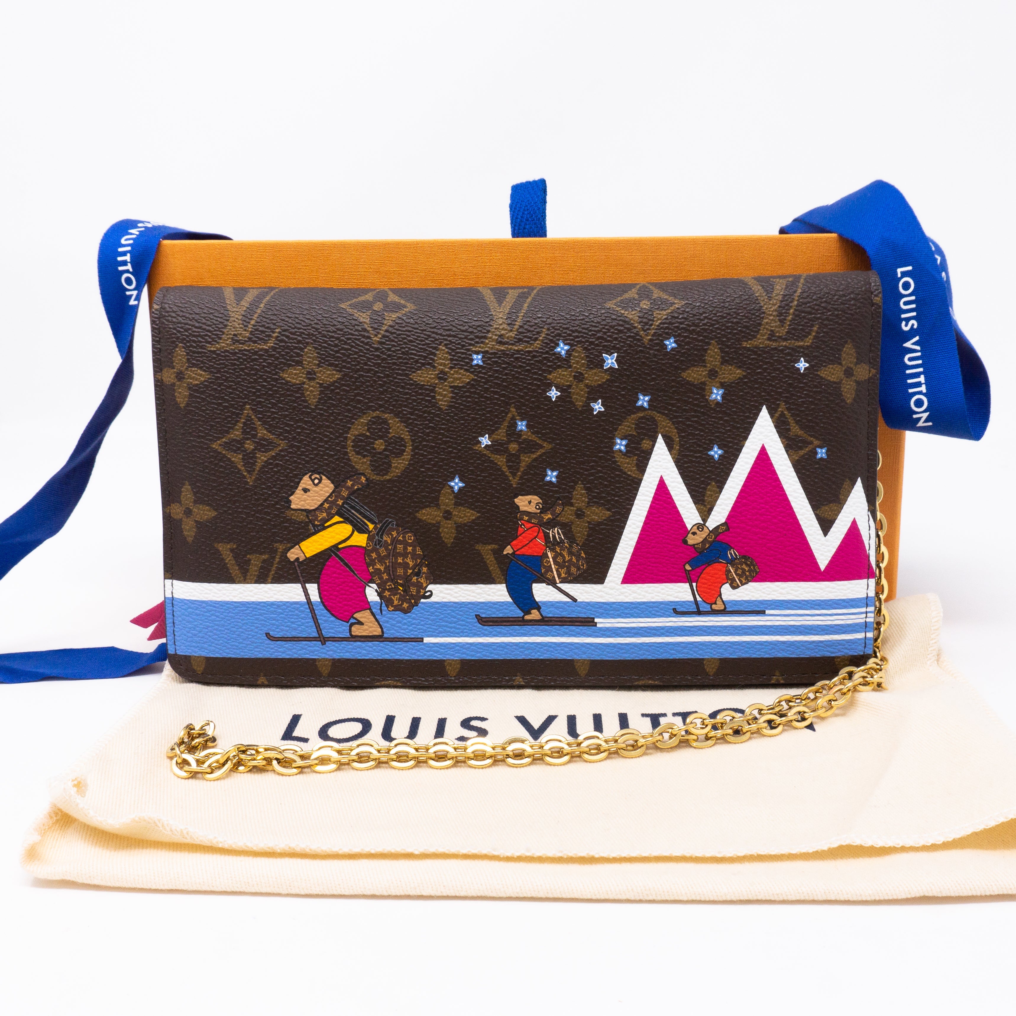 Pochette Weekend Monogram Christmas Animation