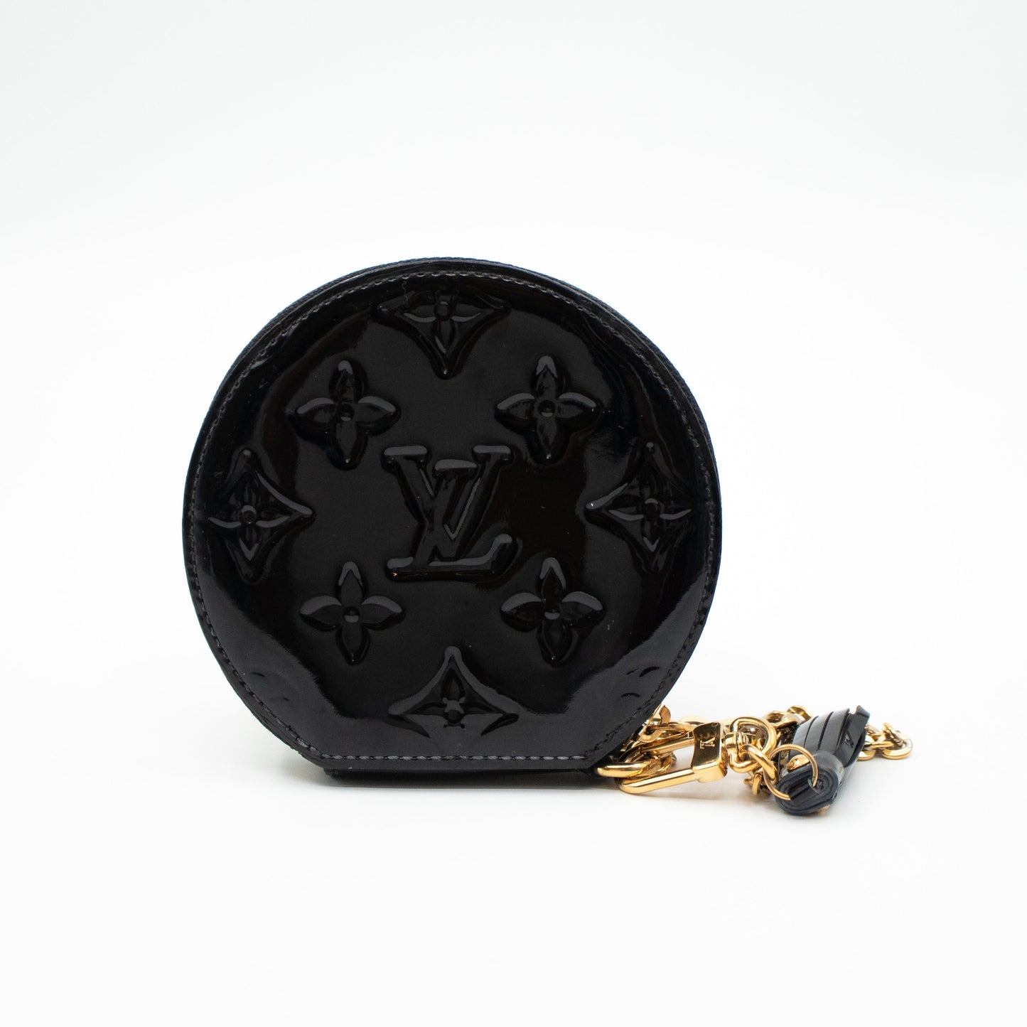 Coin Purse Animaux Vernis Black