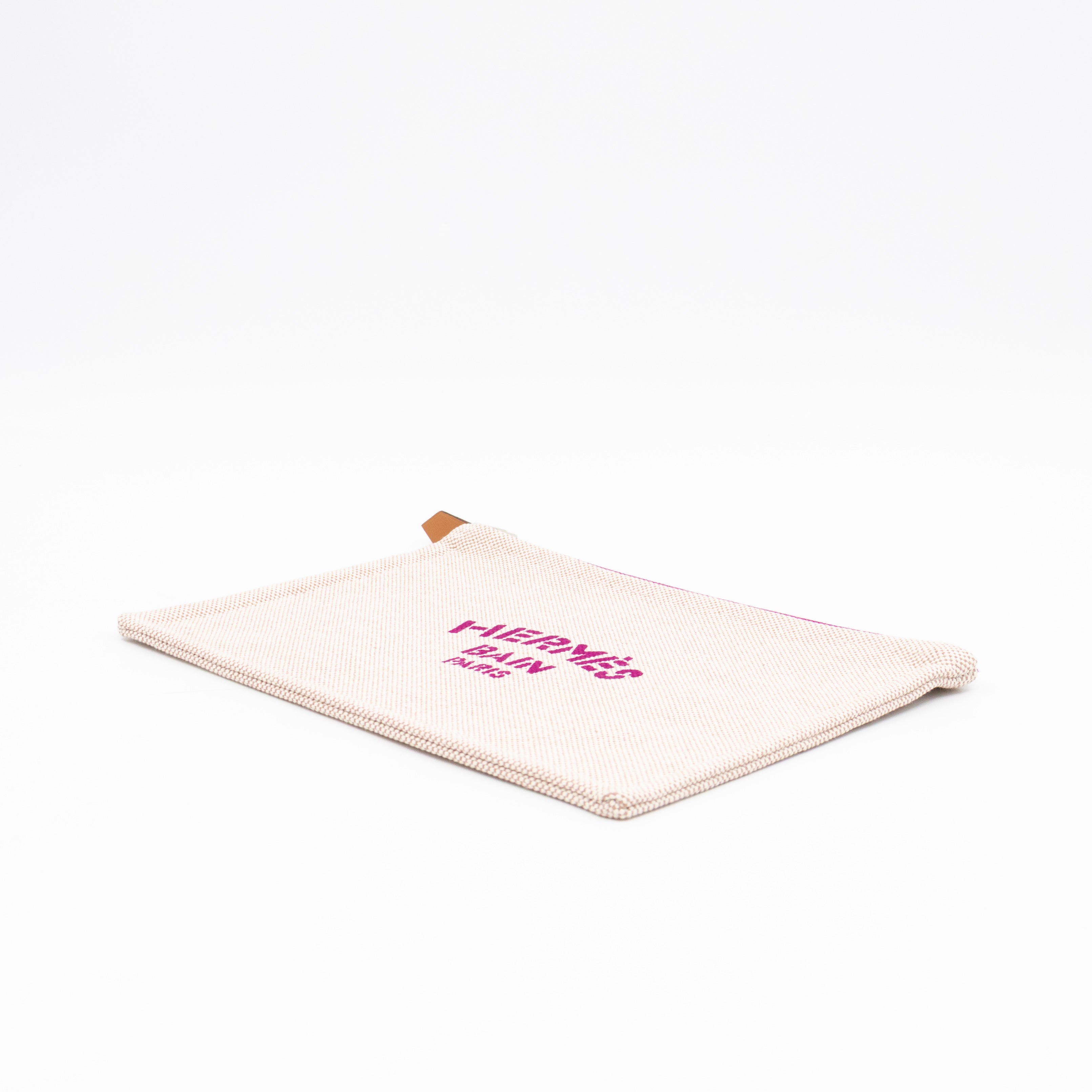 Les Leopards Case Small Bougainvillea & Beige