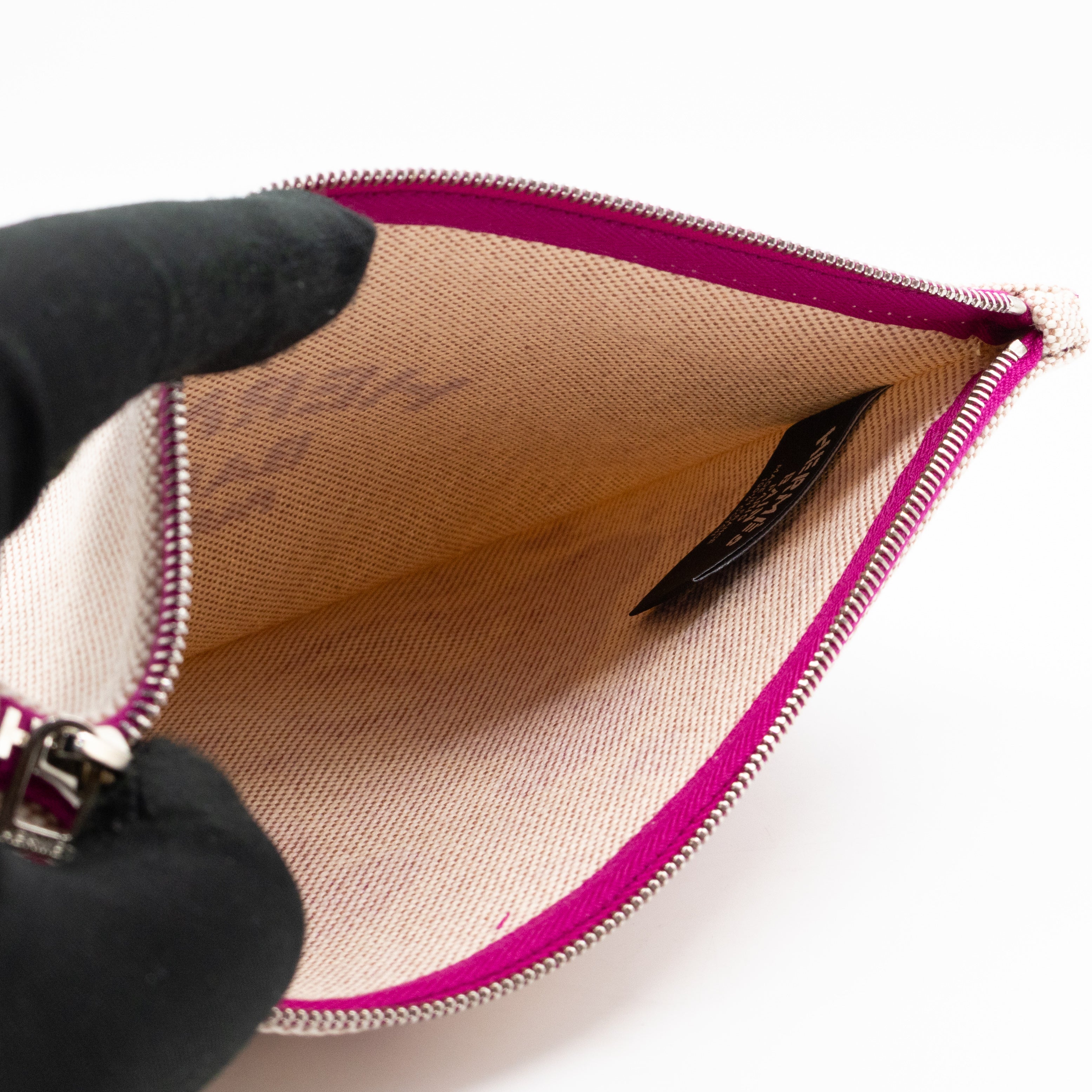 Les Leopards Case Small Bougainvillea & Beige