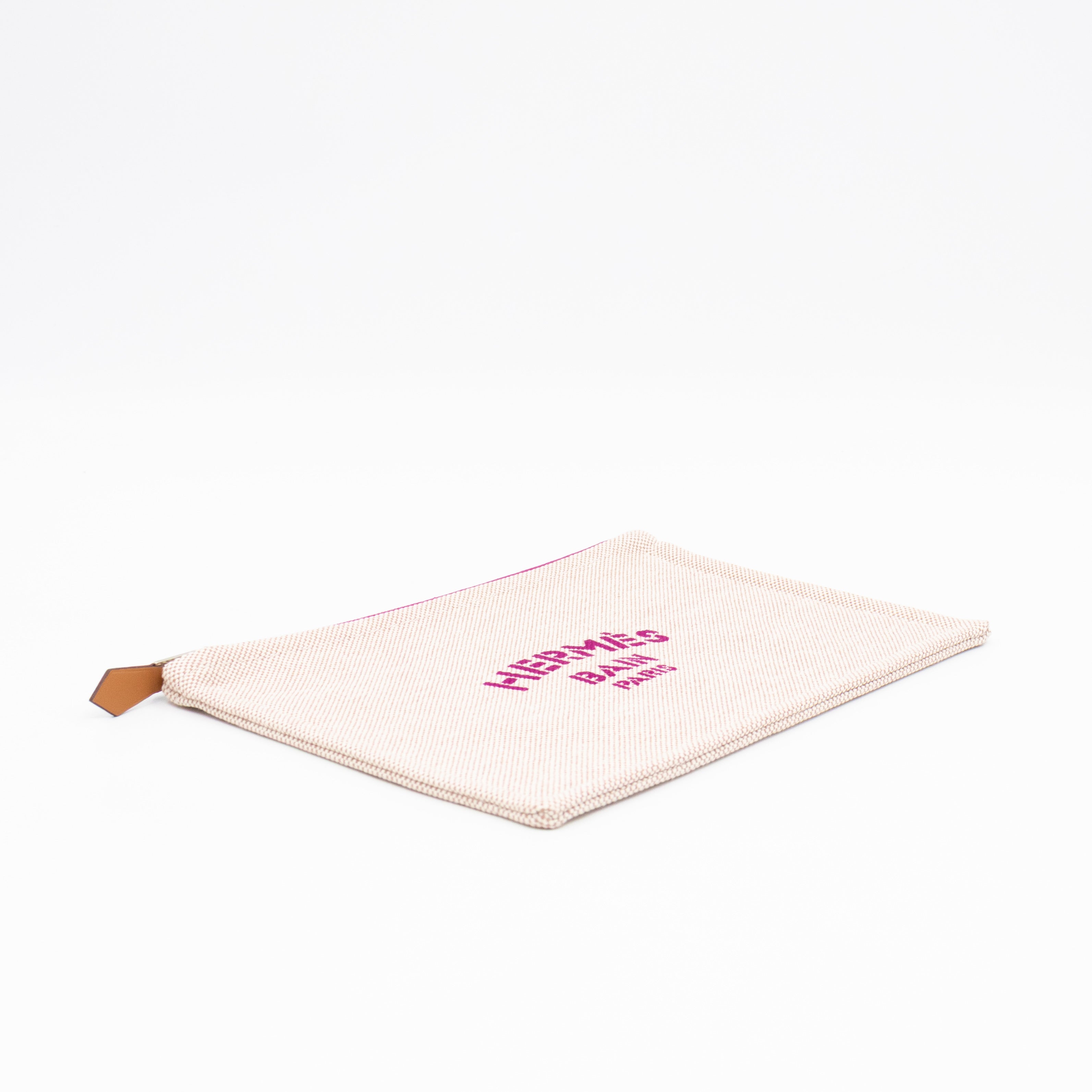 Les Leopards Case Small Bougainvillea & Beige