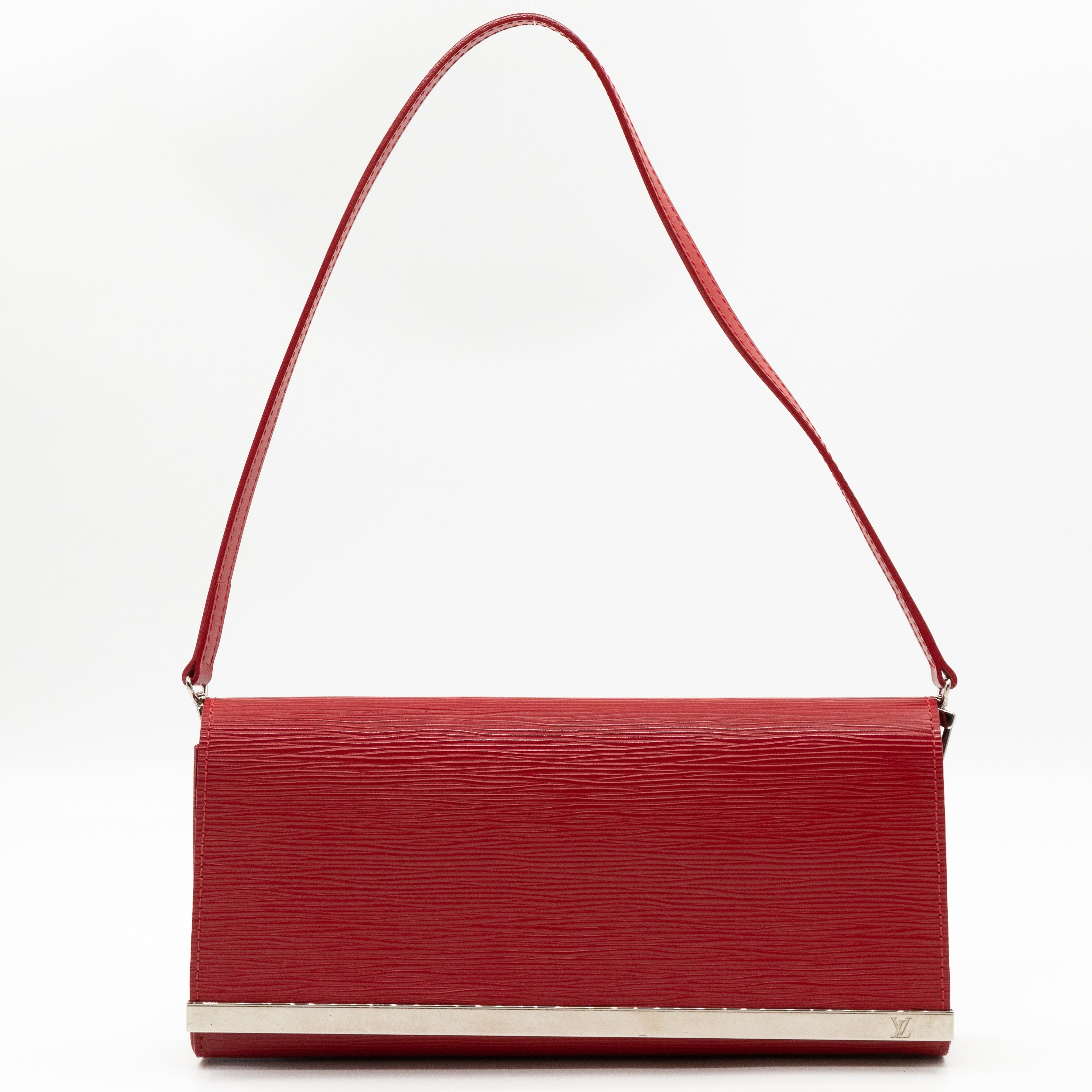 Sevigne Clutch Epi Leather Red