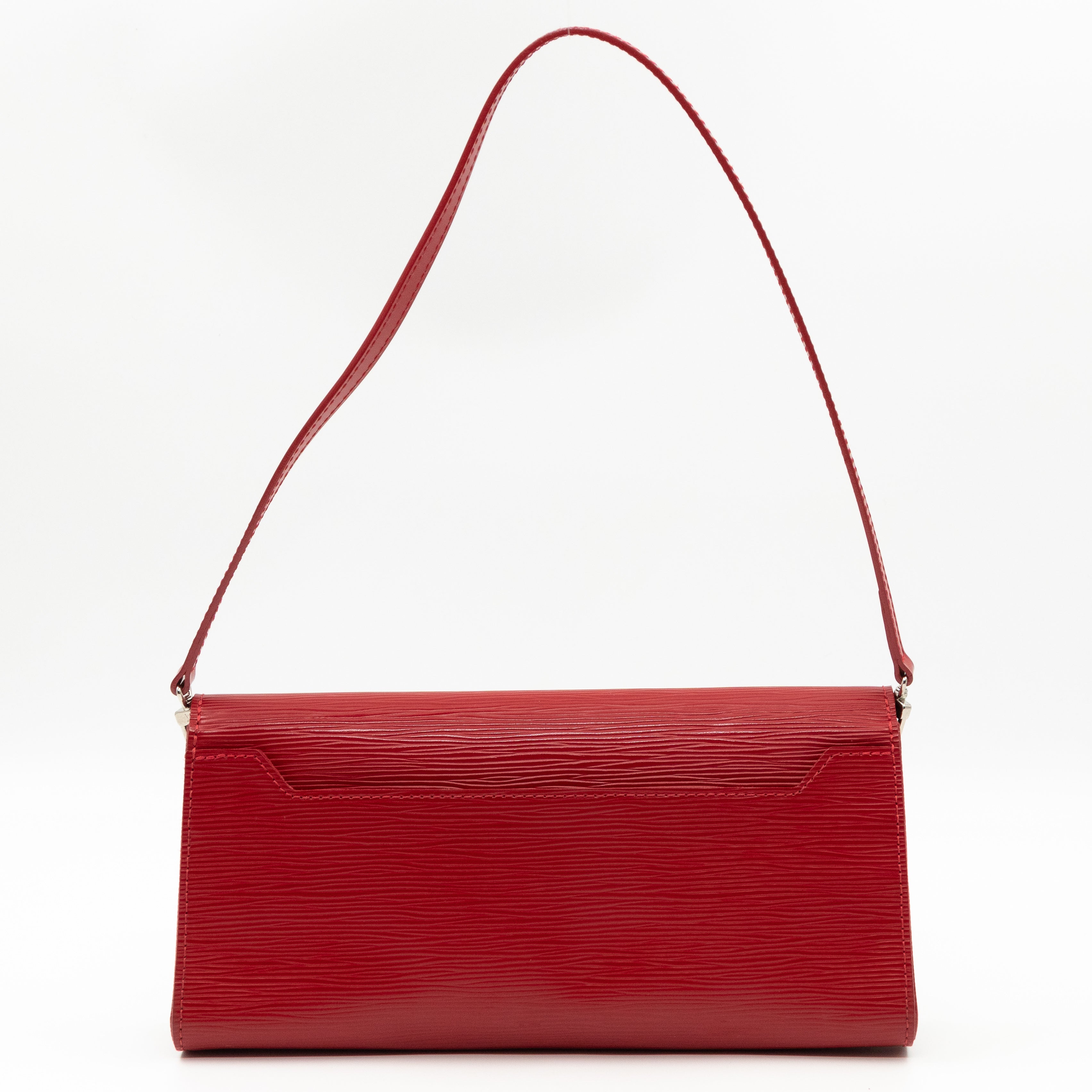 Sevigne Clutch Epi Leather Red
