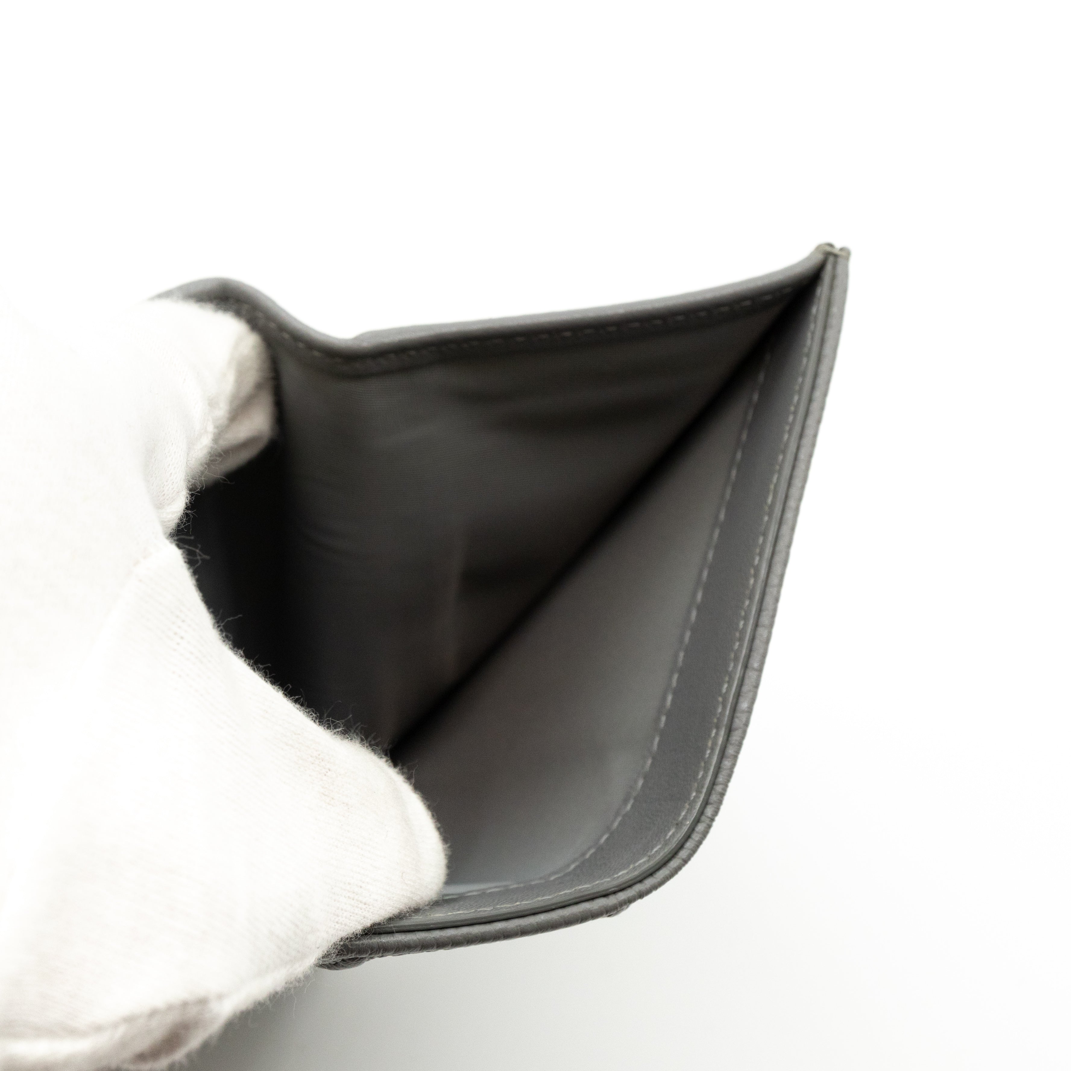 Diorama Elancee Wallet Grey Leather