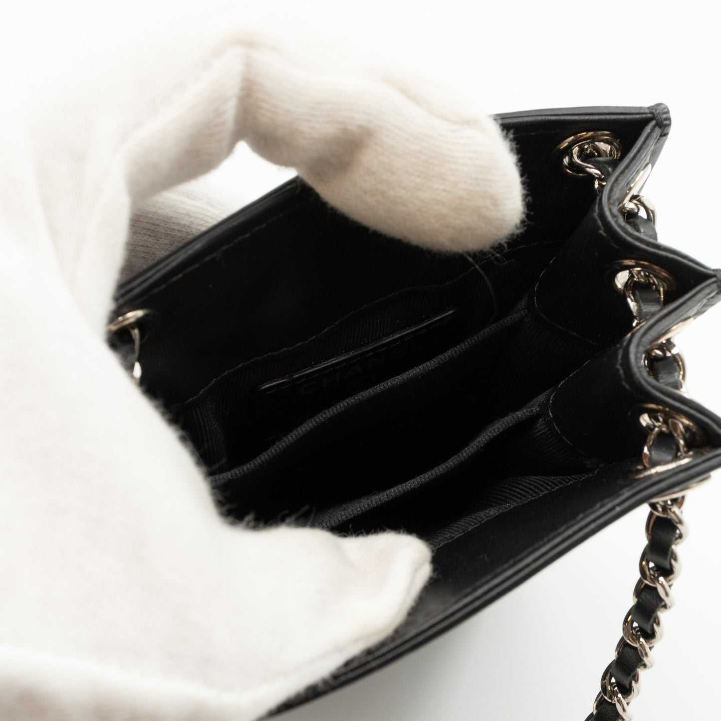 CC Phone Holder Crossbody Bag Black