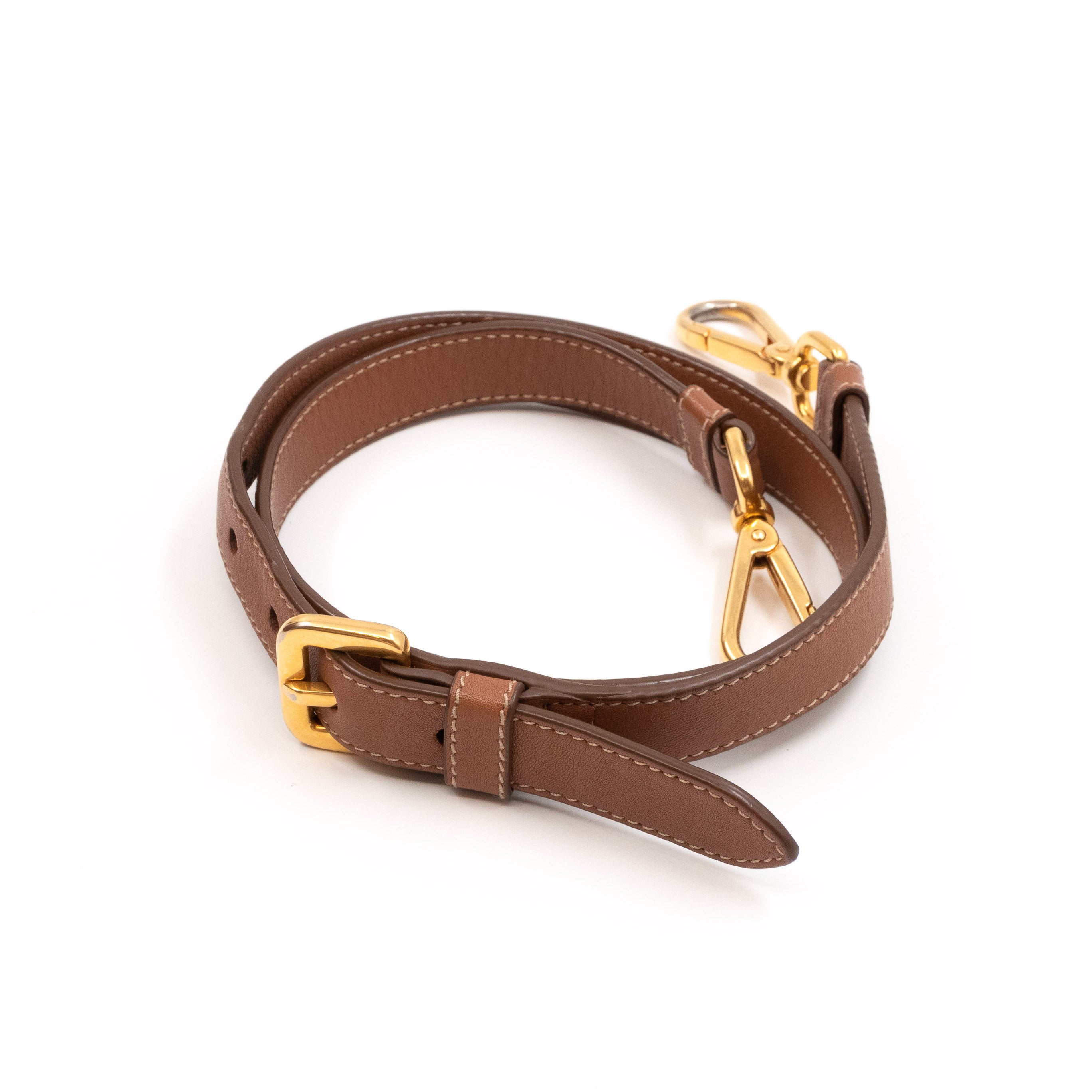 Shopping Tote Brown Soft Calfskin