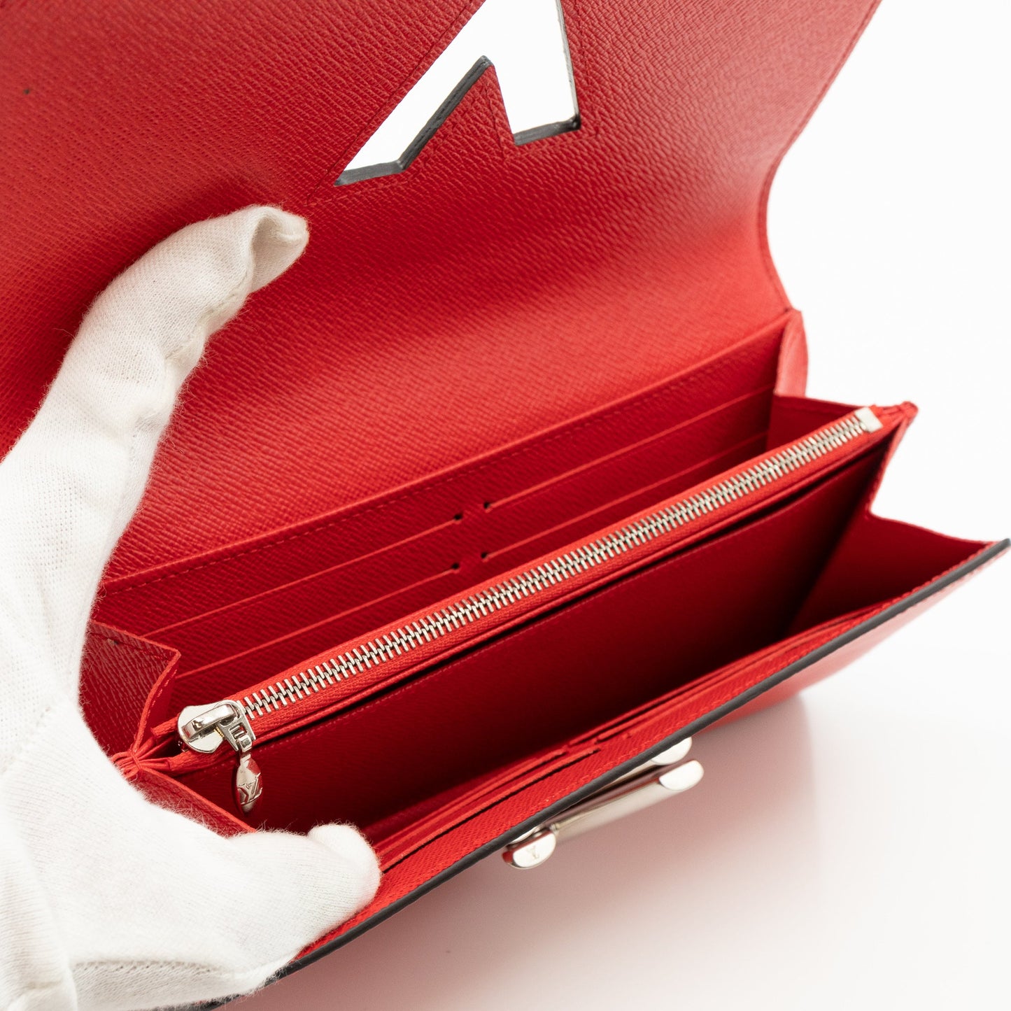 Twist Wallet Epi Leather Red