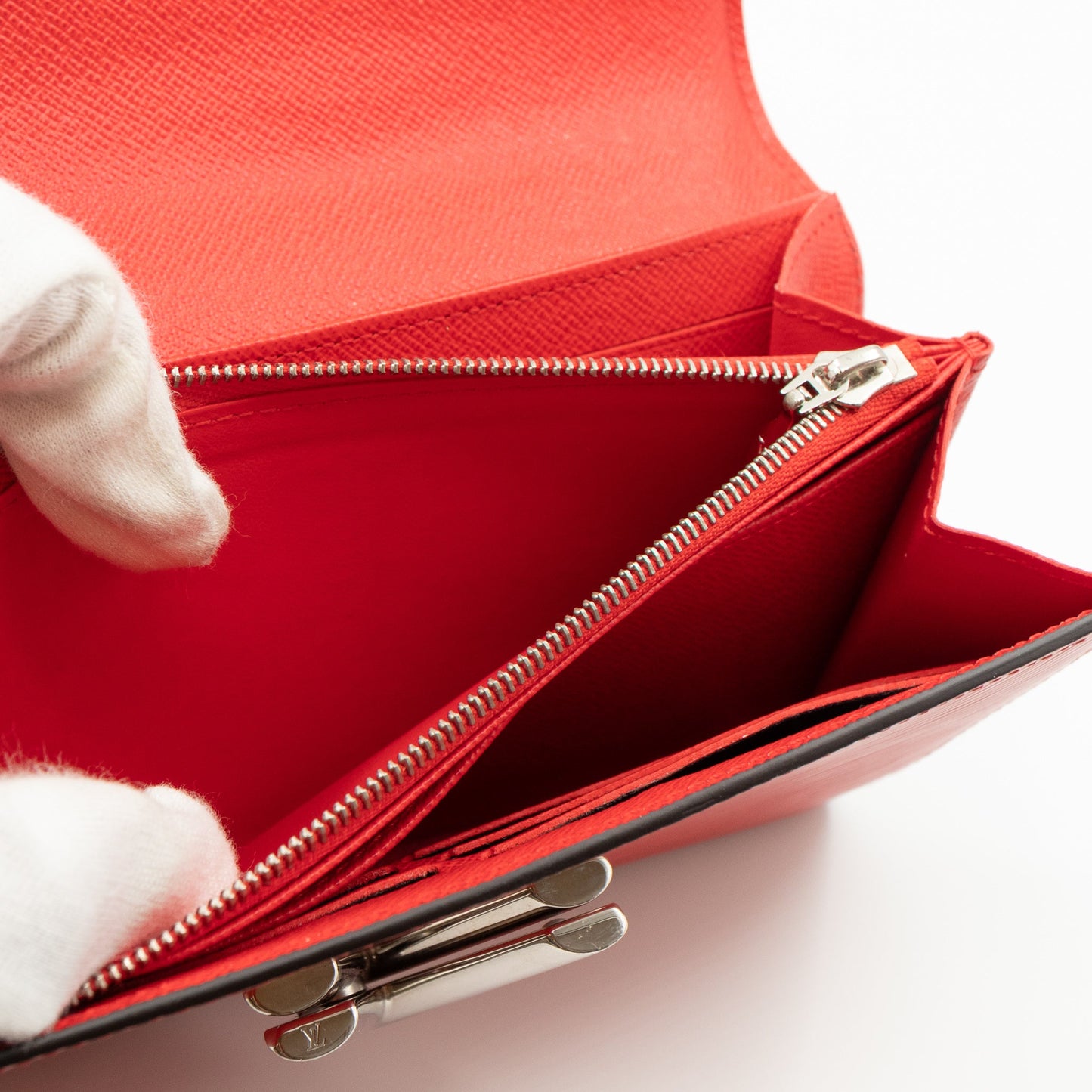 Twist Wallet Epi Leather Red