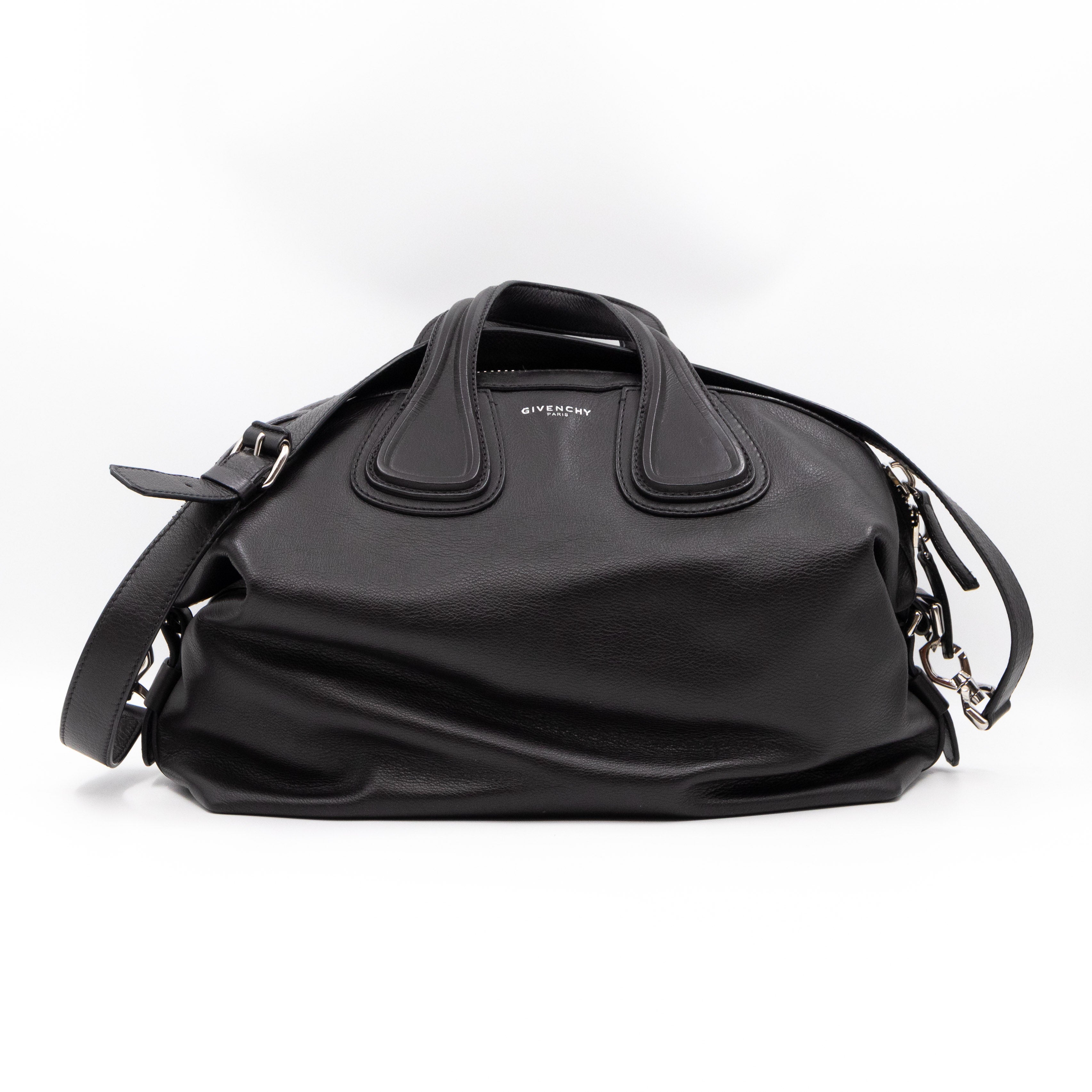 Nightingale Medium Black Leather