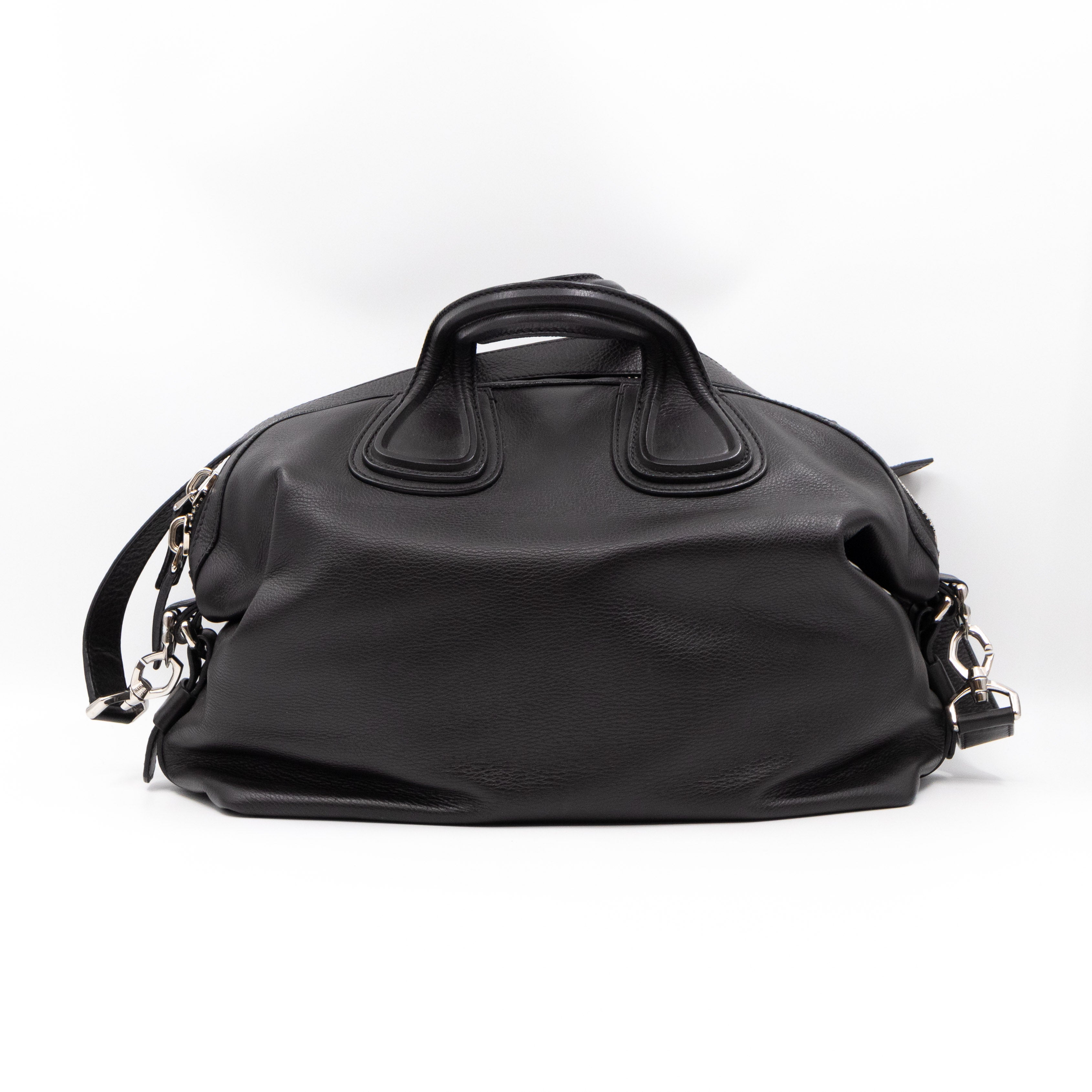 Nightingale Medium Black Leather