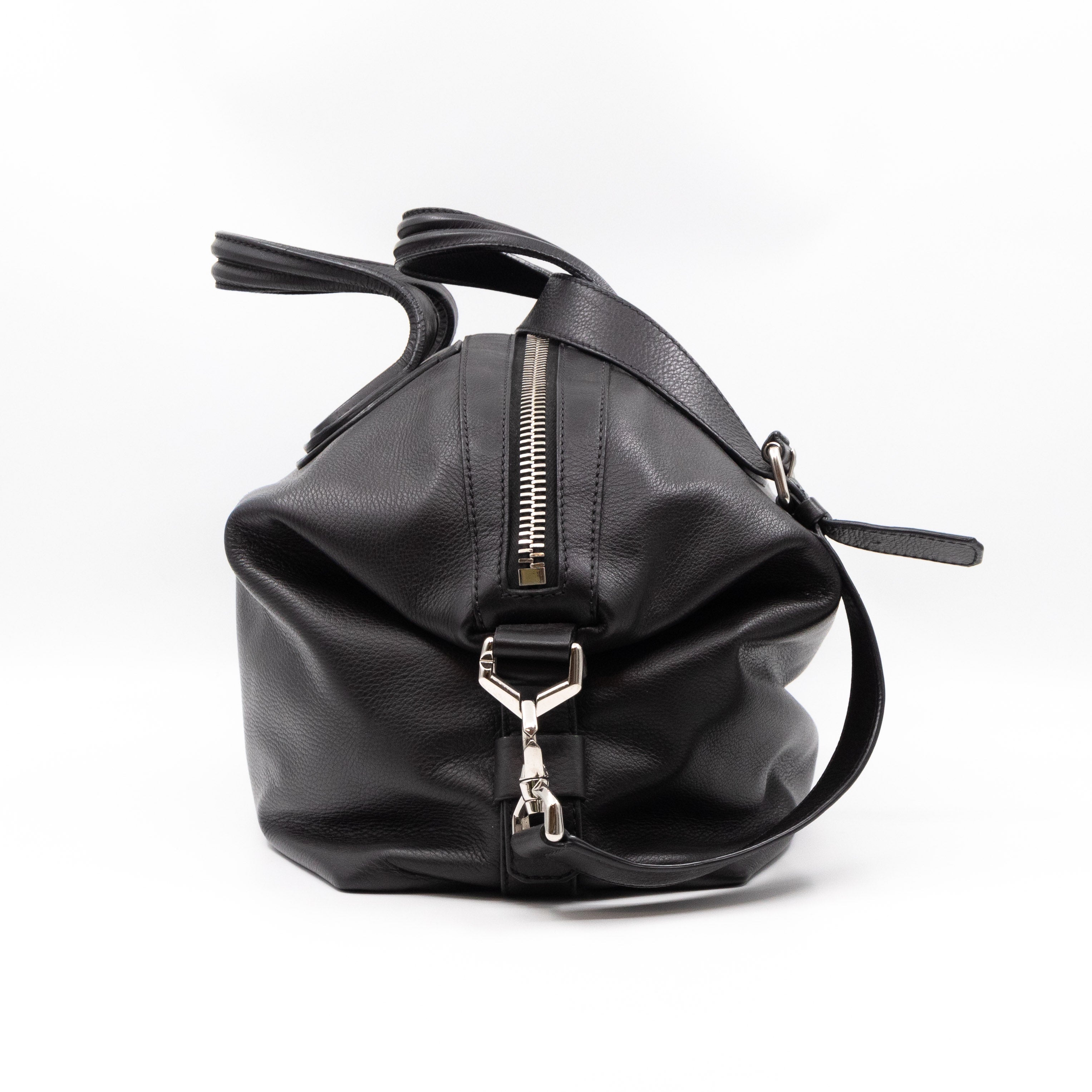 Nightingale Medium Black Leather