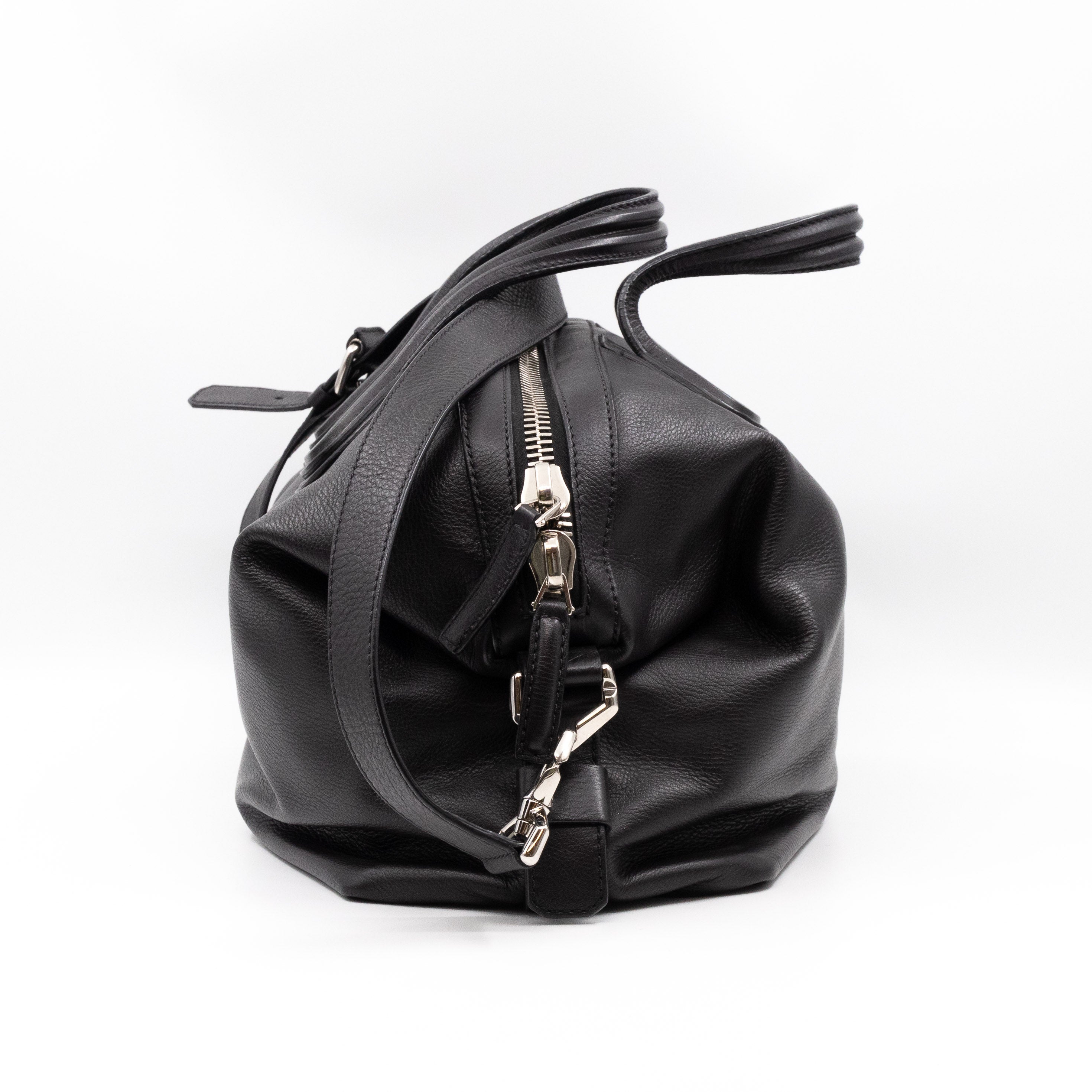 Nightingale Medium Black Leather