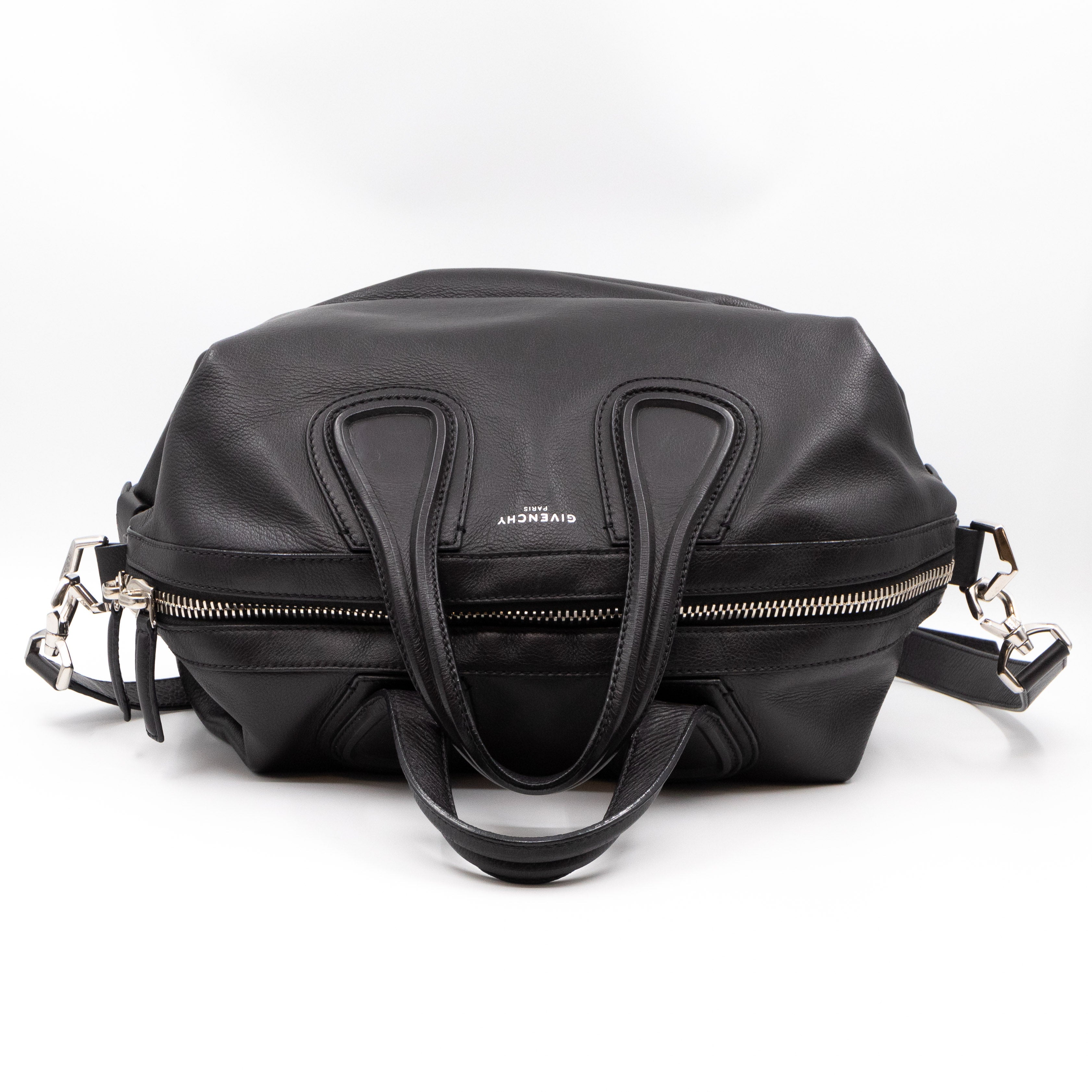 Nightingale Medium Black Leather