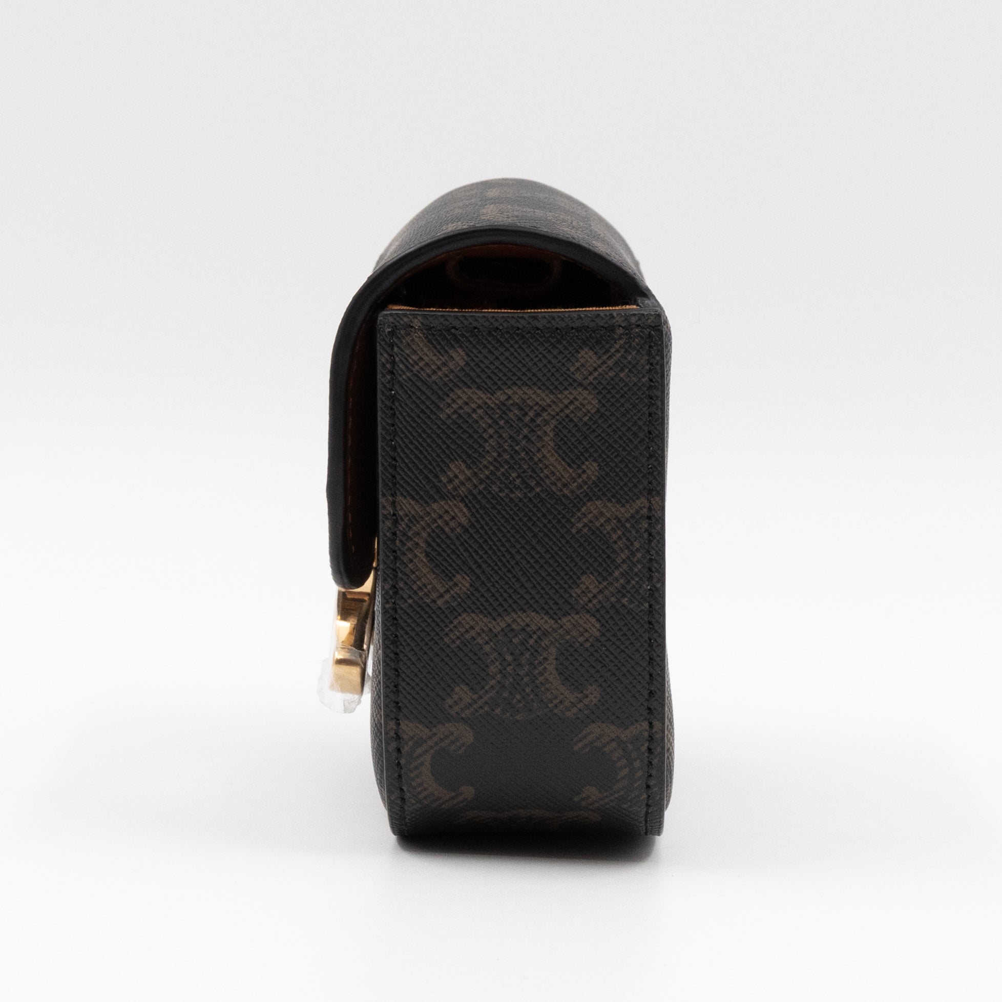 Mini Claude In Triomphe Canvas And Calfskin Tan