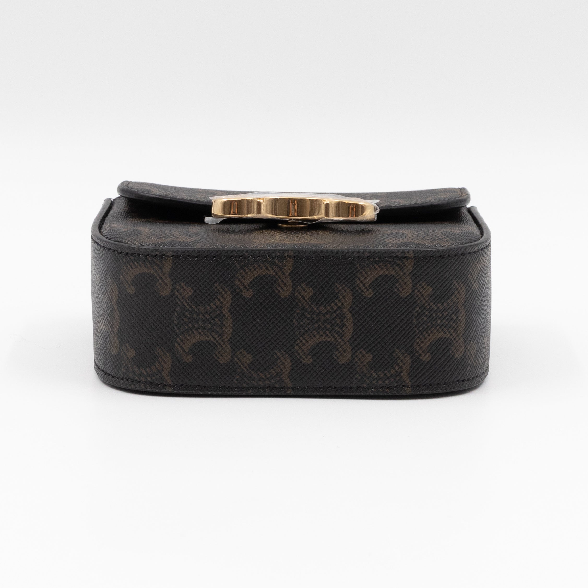 Mini Claude In Triomphe Canvas And Calfskin Tan