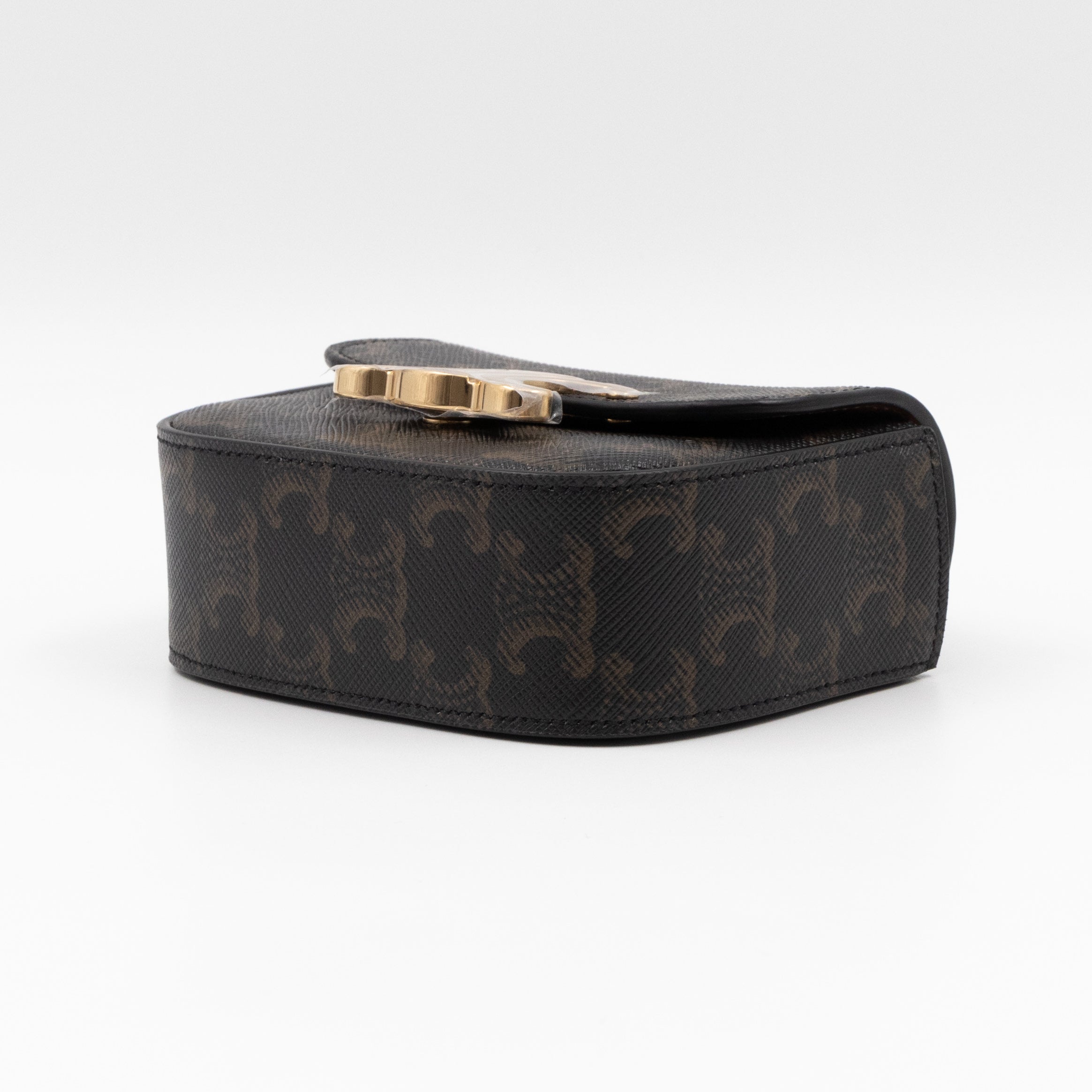 Mini Claude In Triomphe Canvas And Calfskin Tan