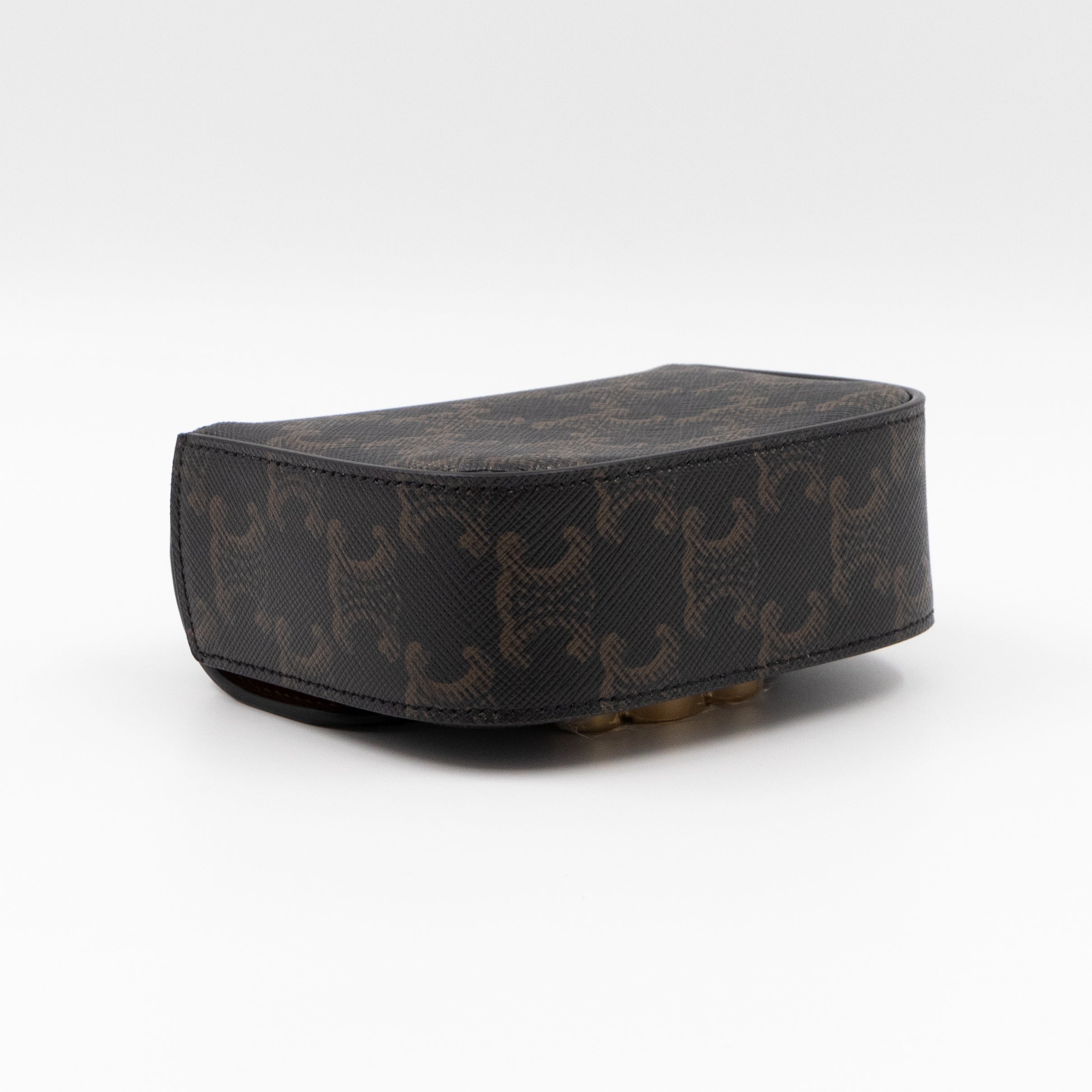 Mini Claude In Triomphe Canvas And Calfskin Tan