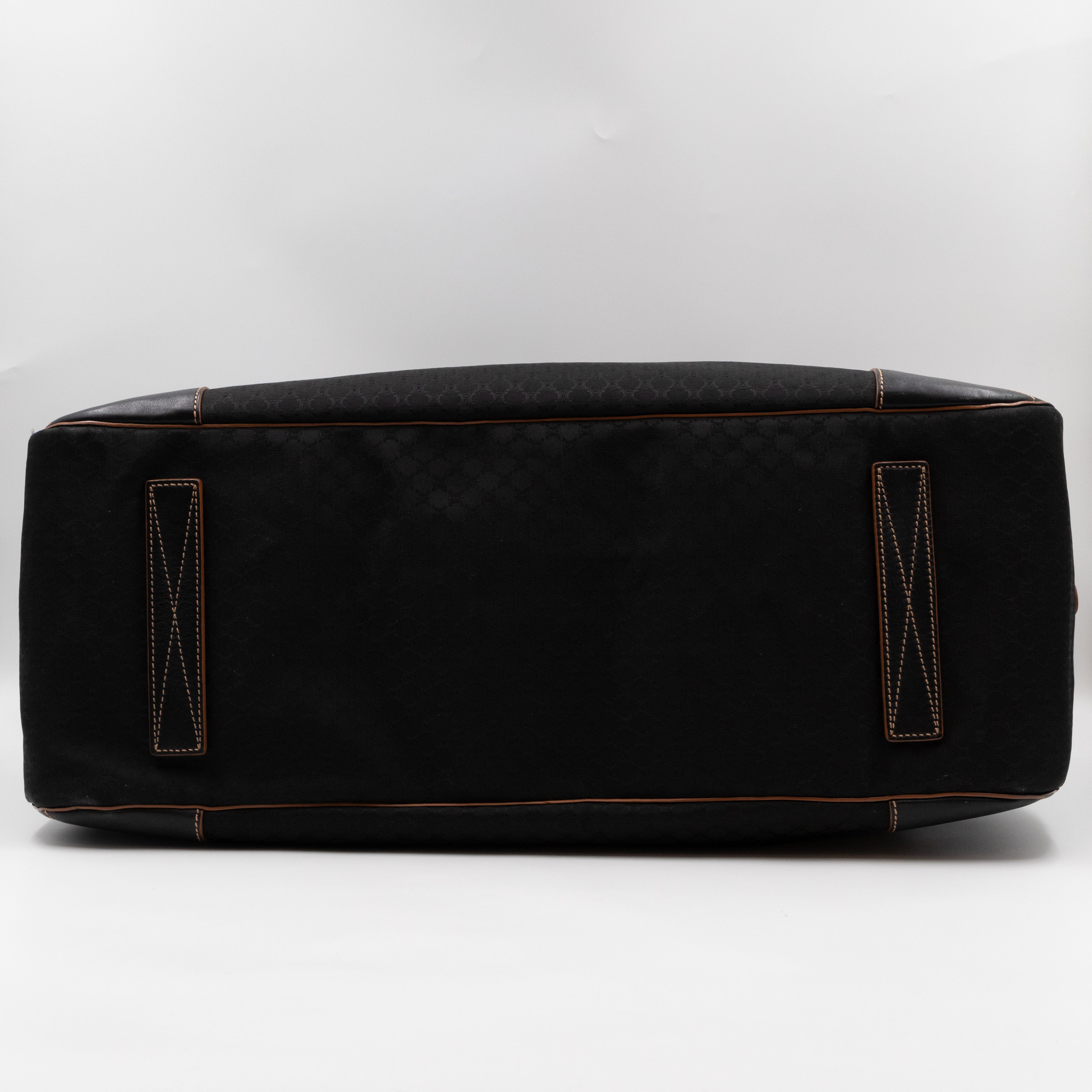 Macadam Duffle Nylon and Leather Travel Bag