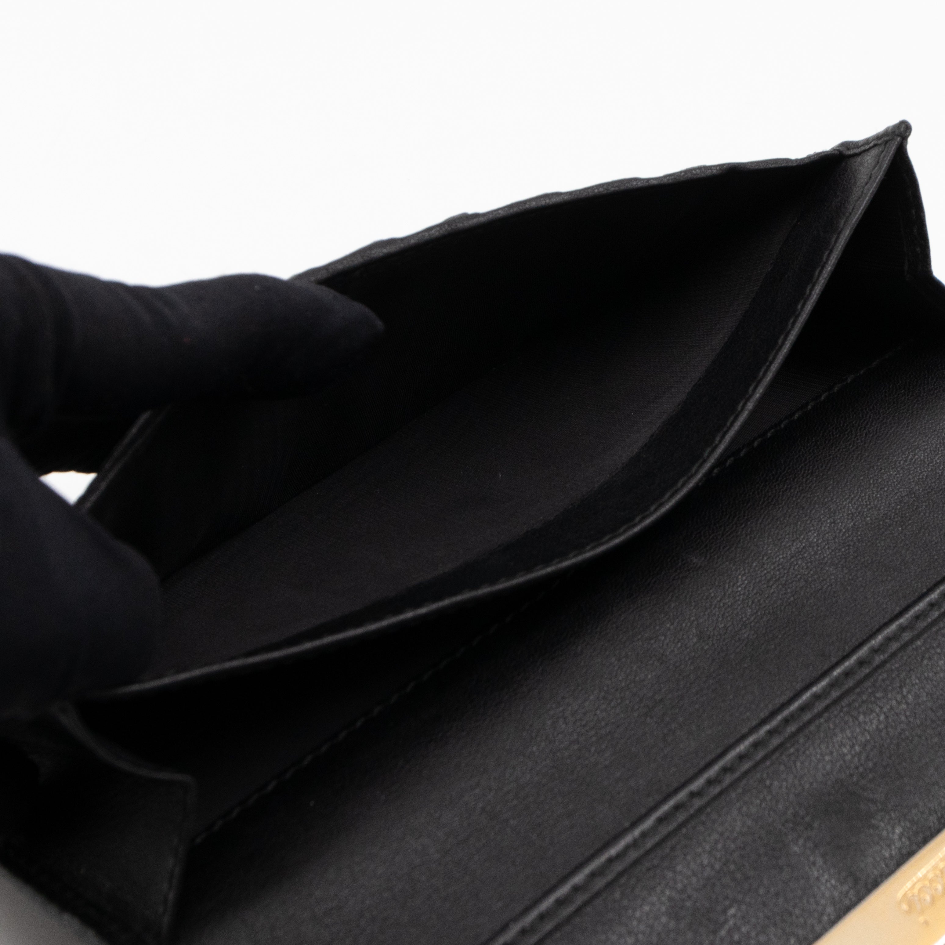 Guccissima Black Leather Wallet