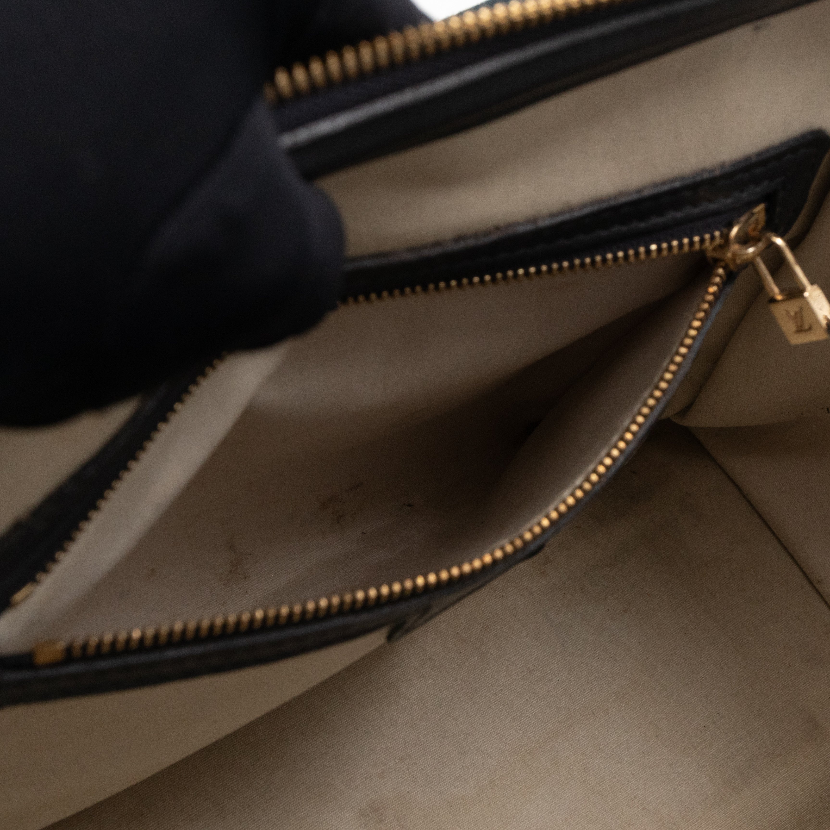 Josephine PM Idylle Monogram Mini Lin Blue Canvas