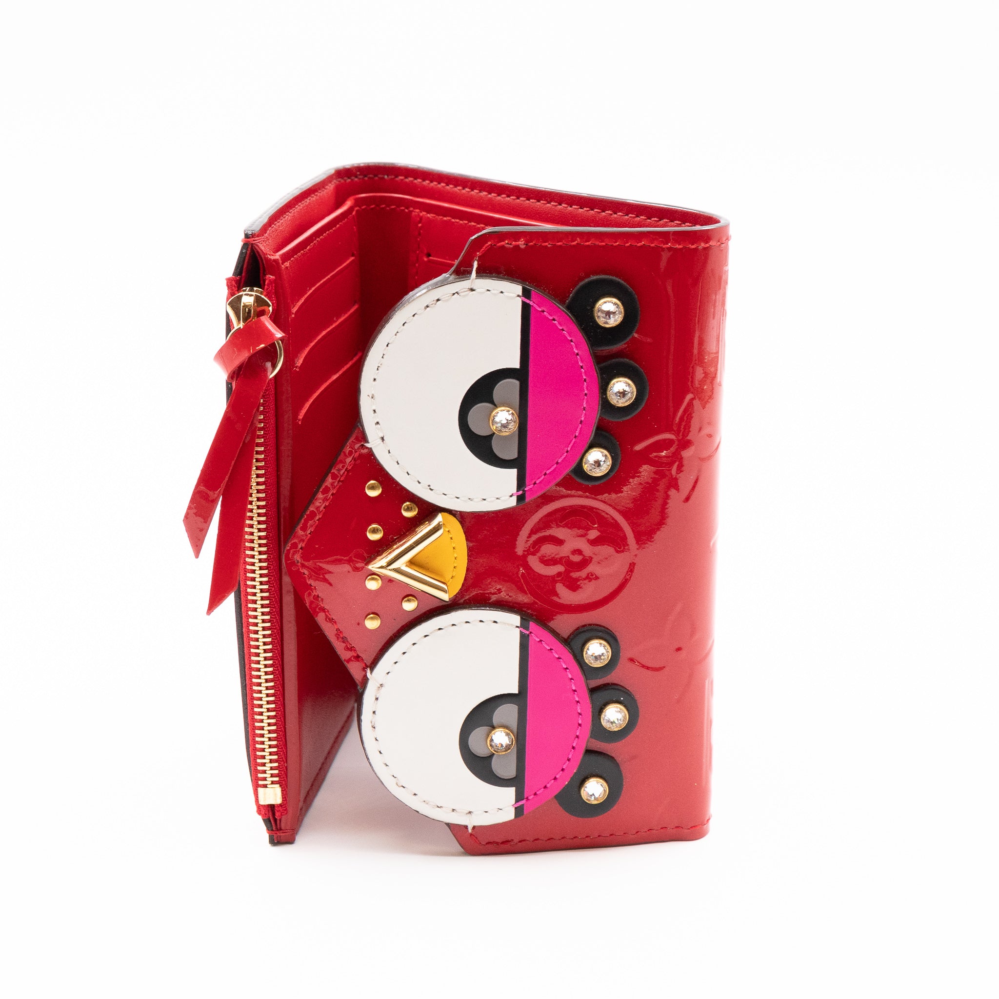 Valentines Day Bird Victorine Wallet Vernis