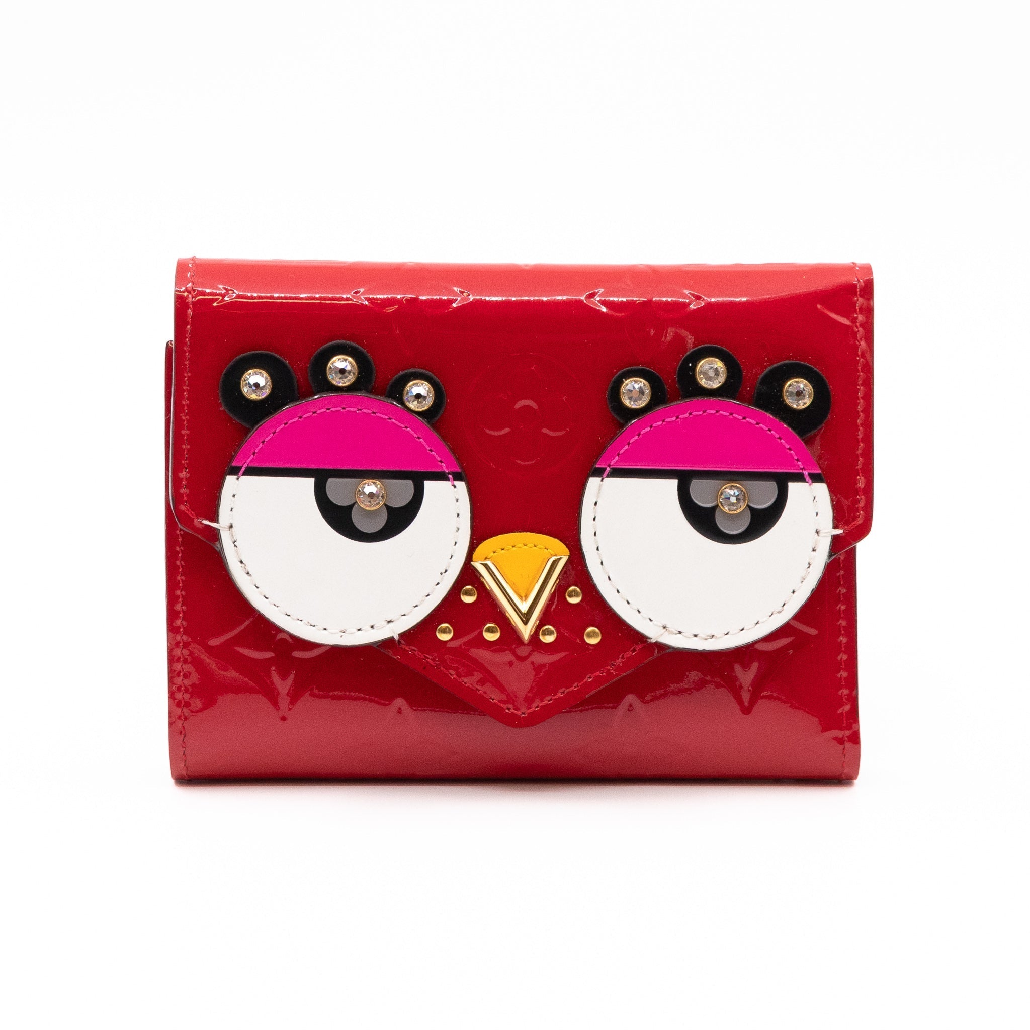 Valentines Day Bird Victorine Wallet Vernis