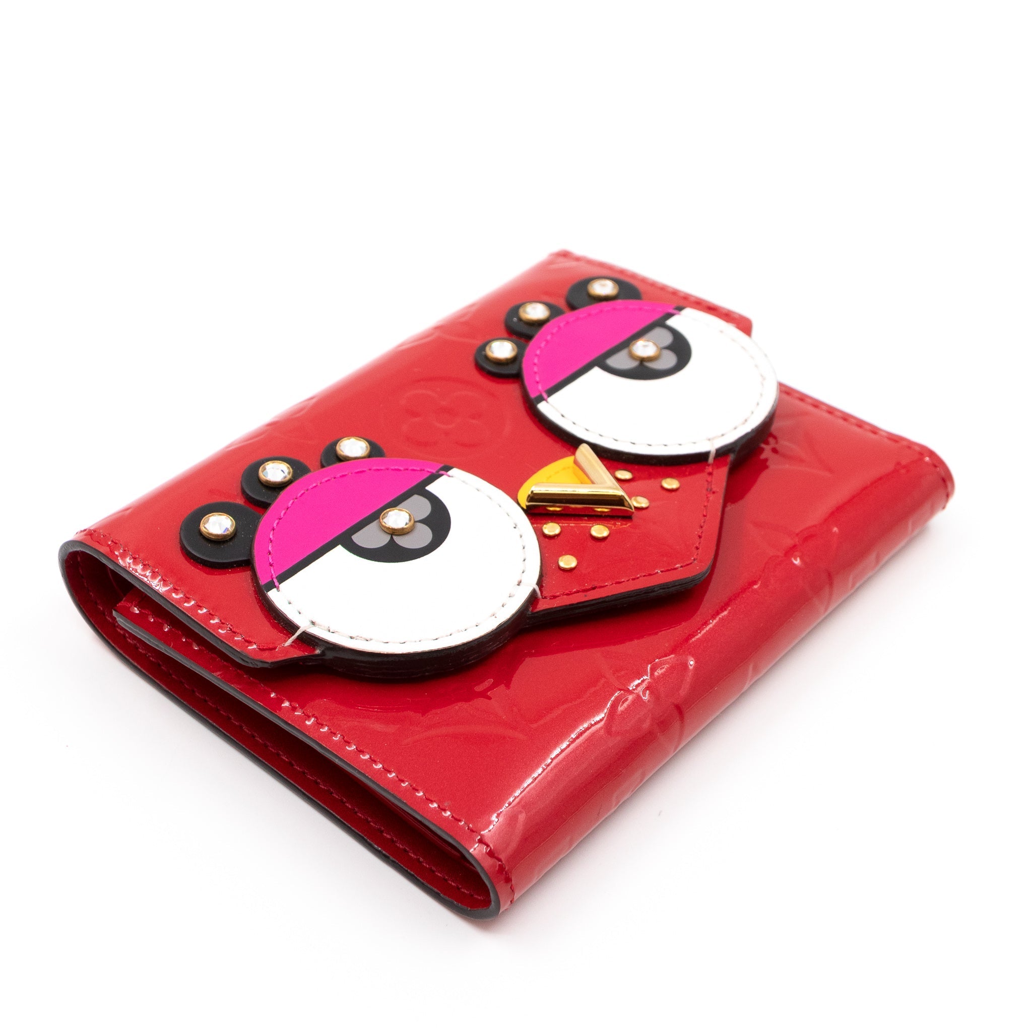 Valentines Day Bird Victorine Wallet Vernis