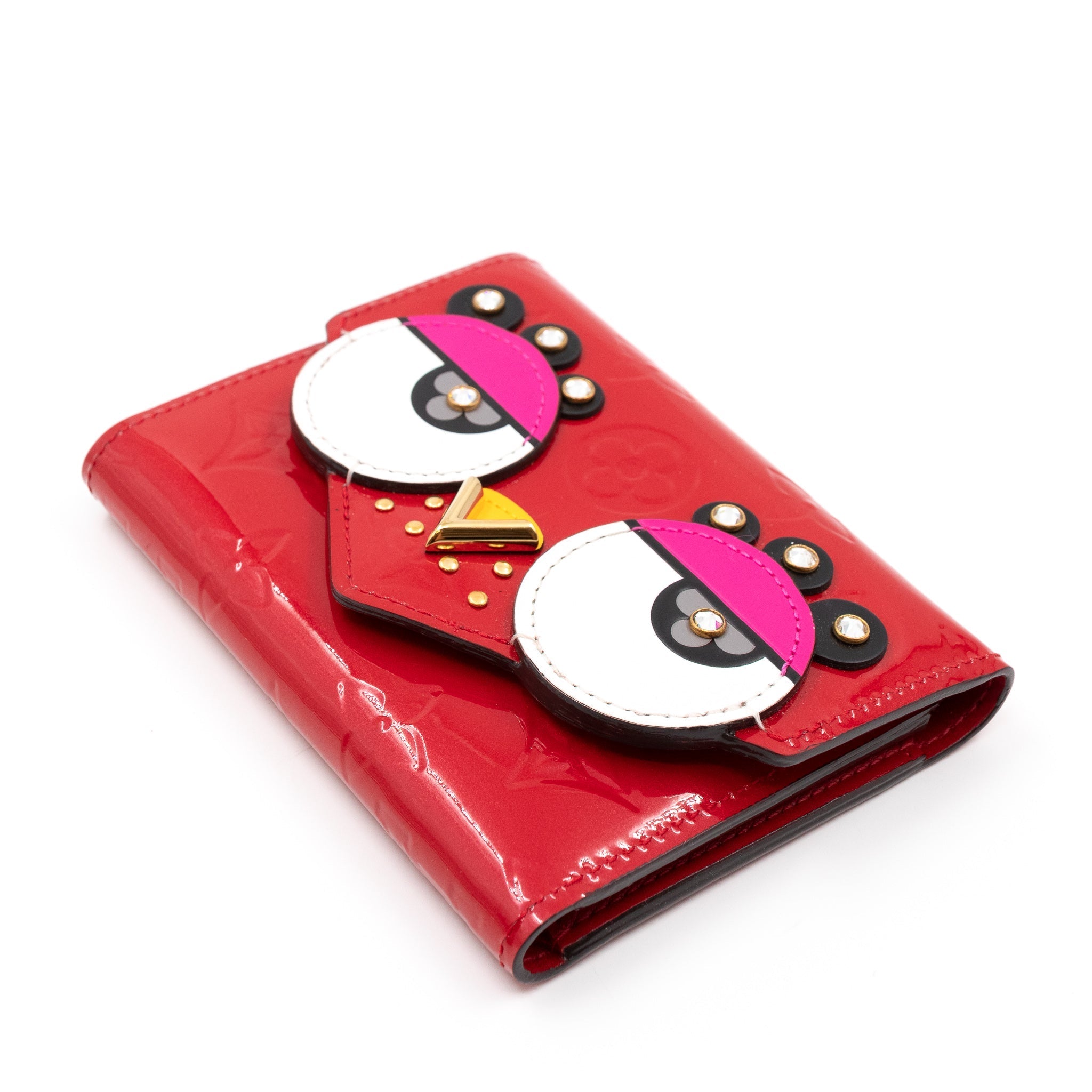 Valentines Day Bird Victorine Wallet Vernis