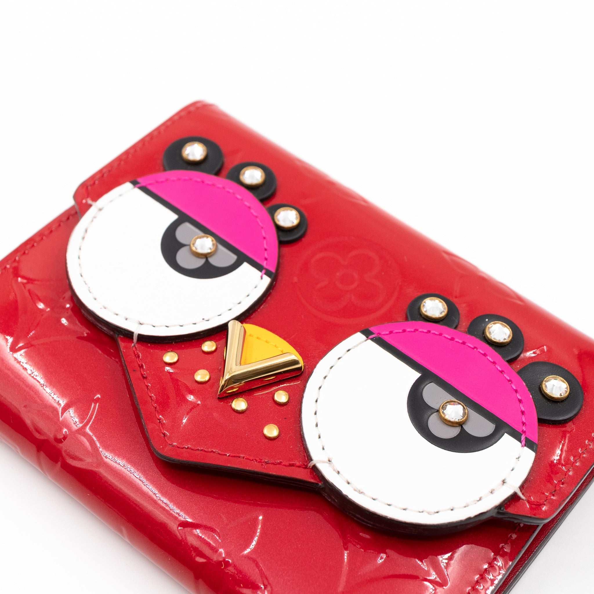 Valentines Day Bird Victorine Wallet Vernis