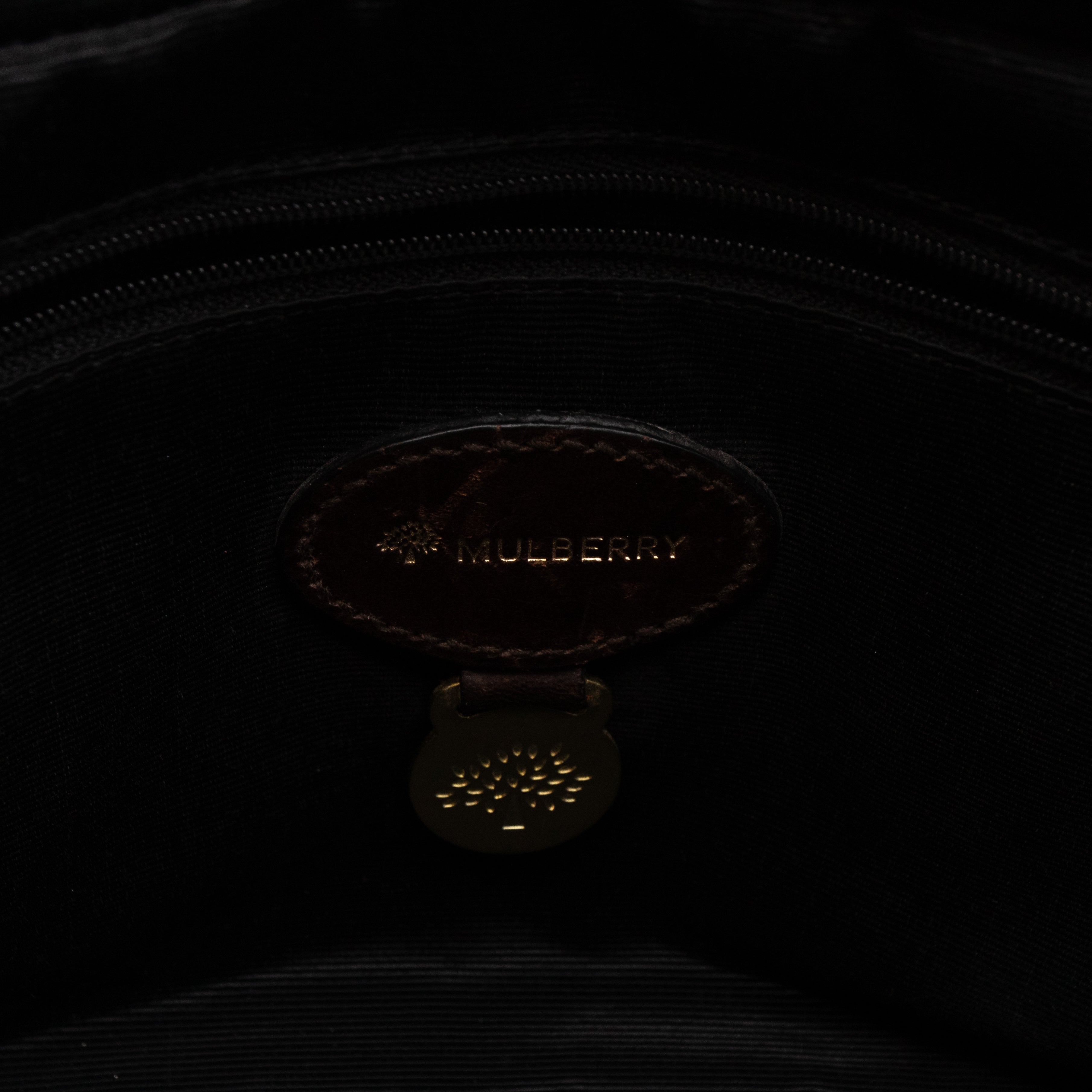 Small Jody Champagne Metallic Cracked Leather