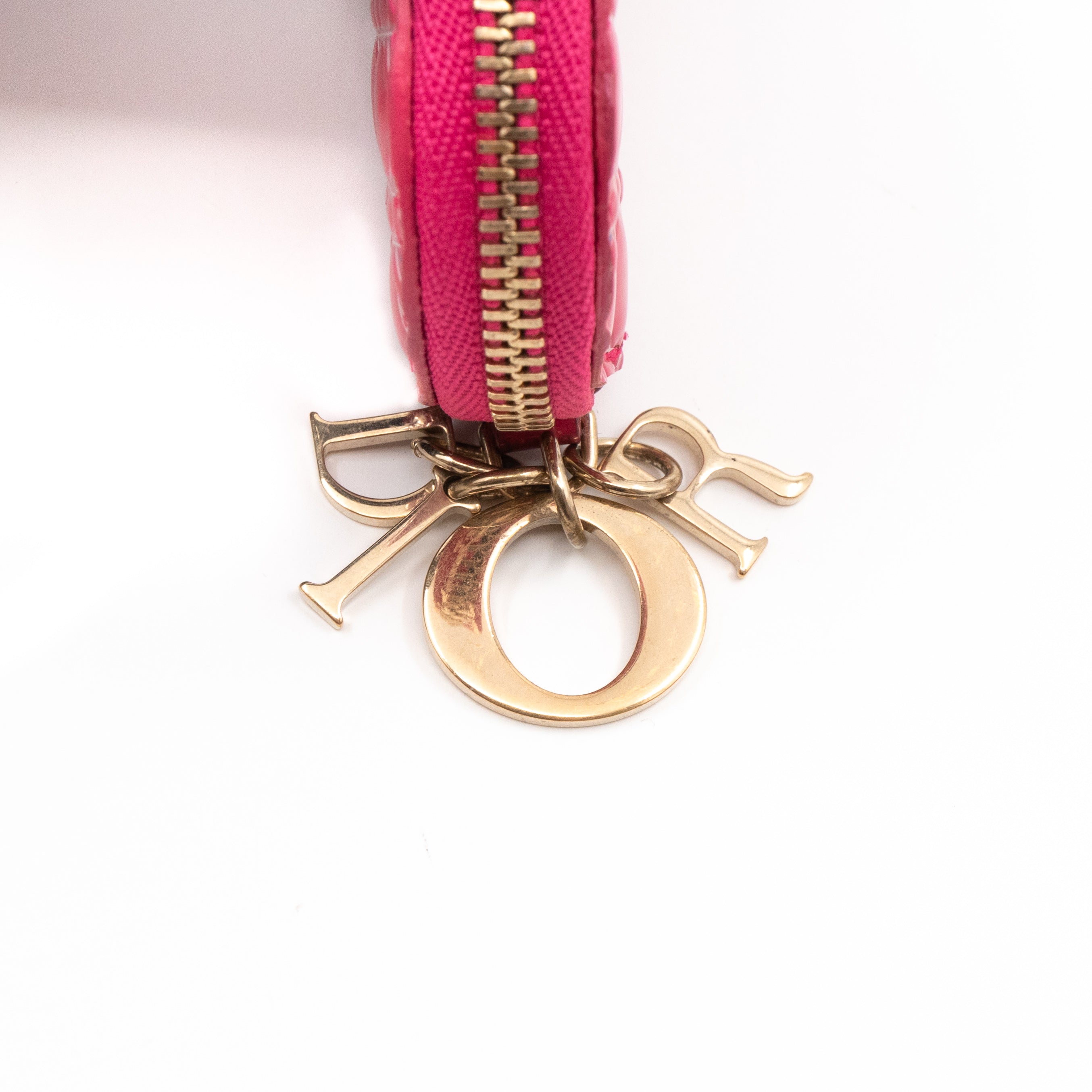 Heart Coin Purse Pink Patent