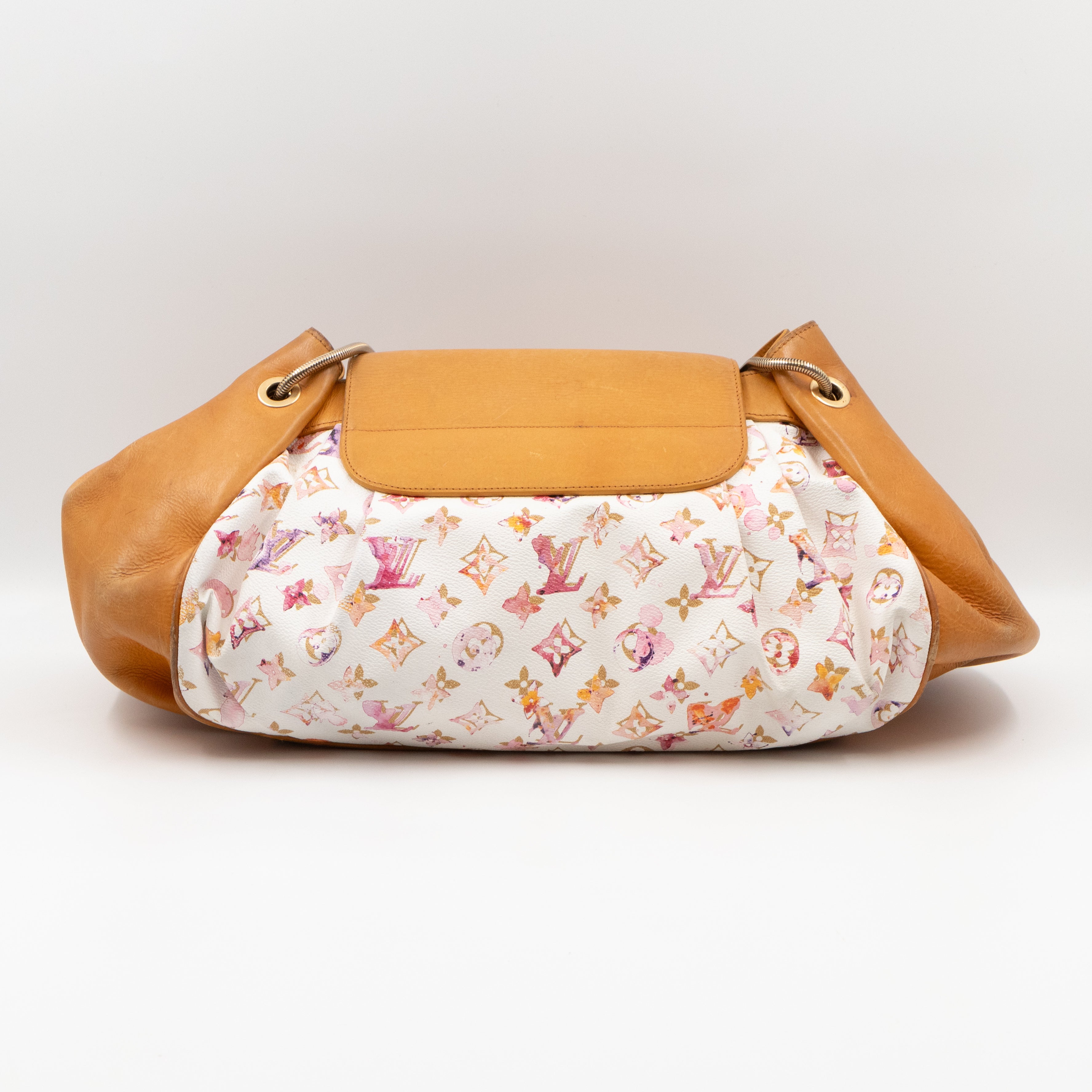 Richard Prince Jamais Monogram Watercolor Aquarelle White