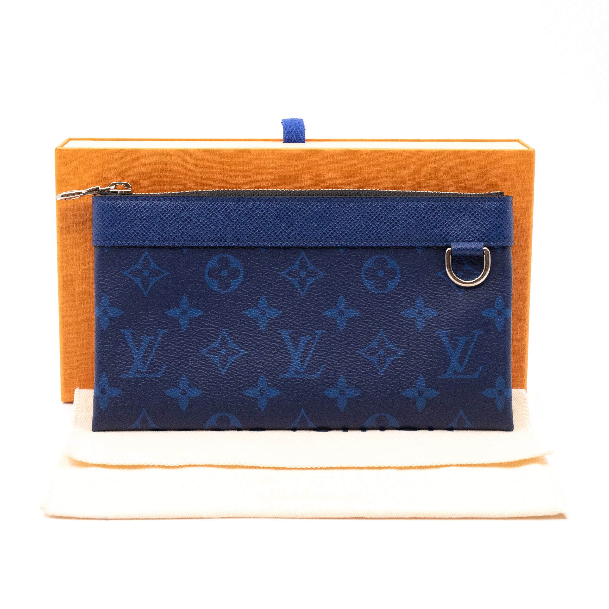 Louis Vuitton Discovery Pochette Monogram Pacific Taiga PM Blue
