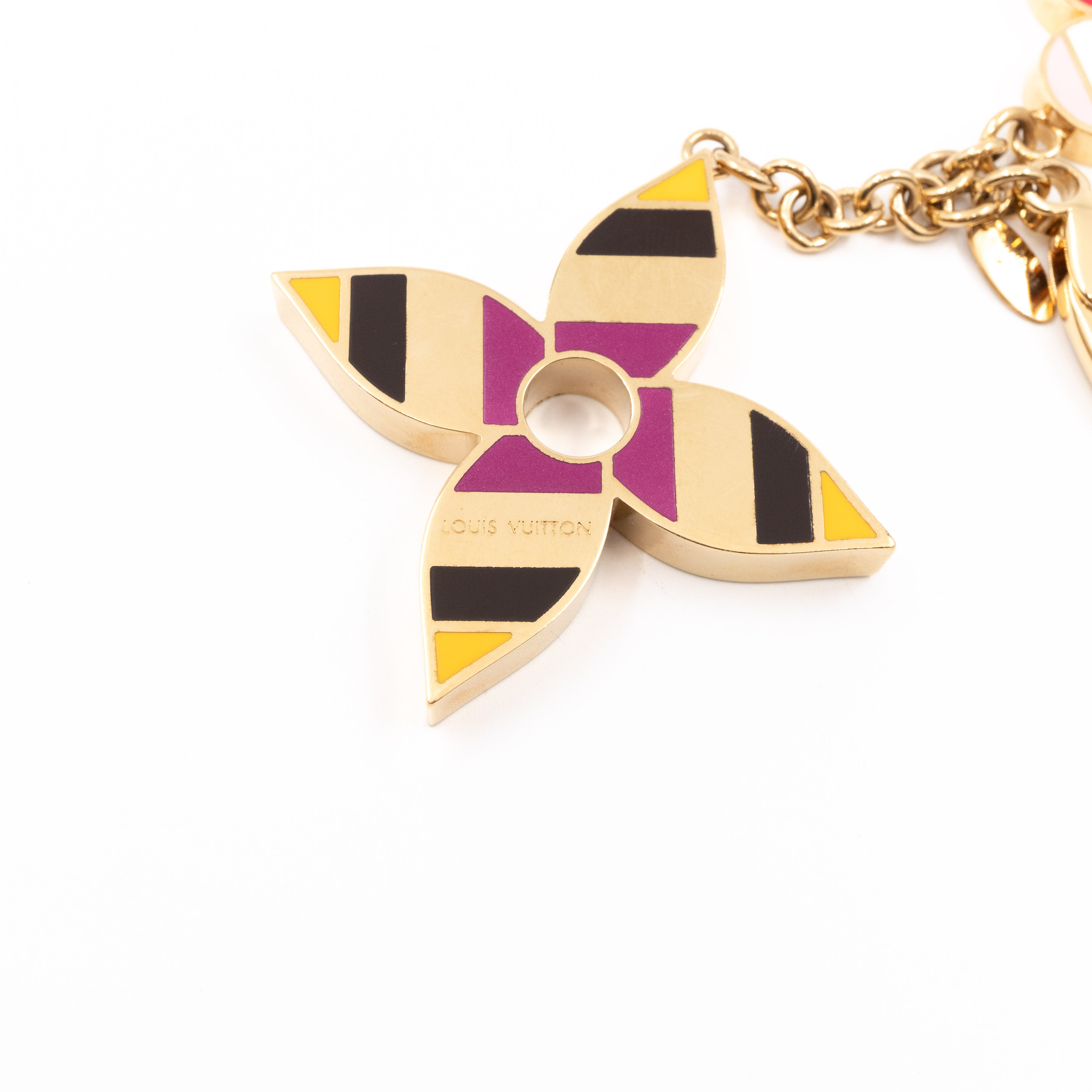 Pop Flower Bag Charm