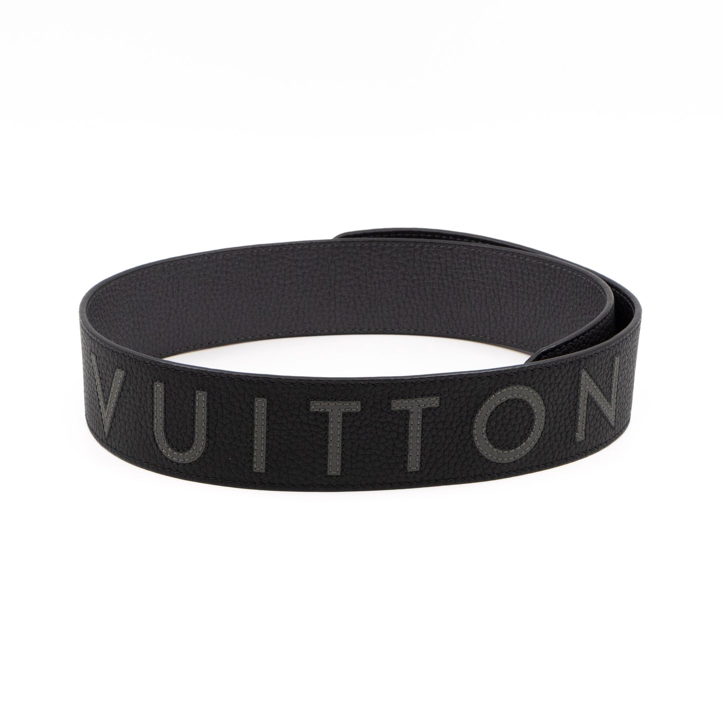 Bandoulière Shoulder Strap Black Leather
