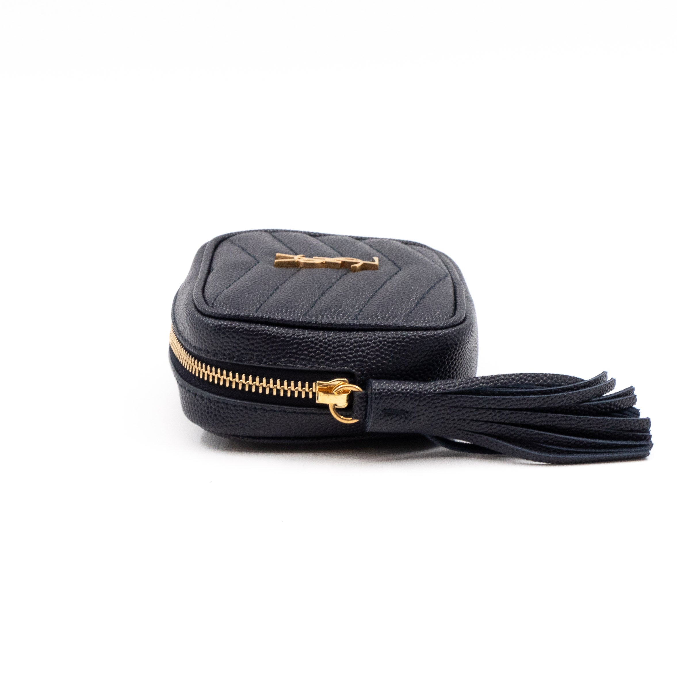 Lou Nano Navy Blue Leather