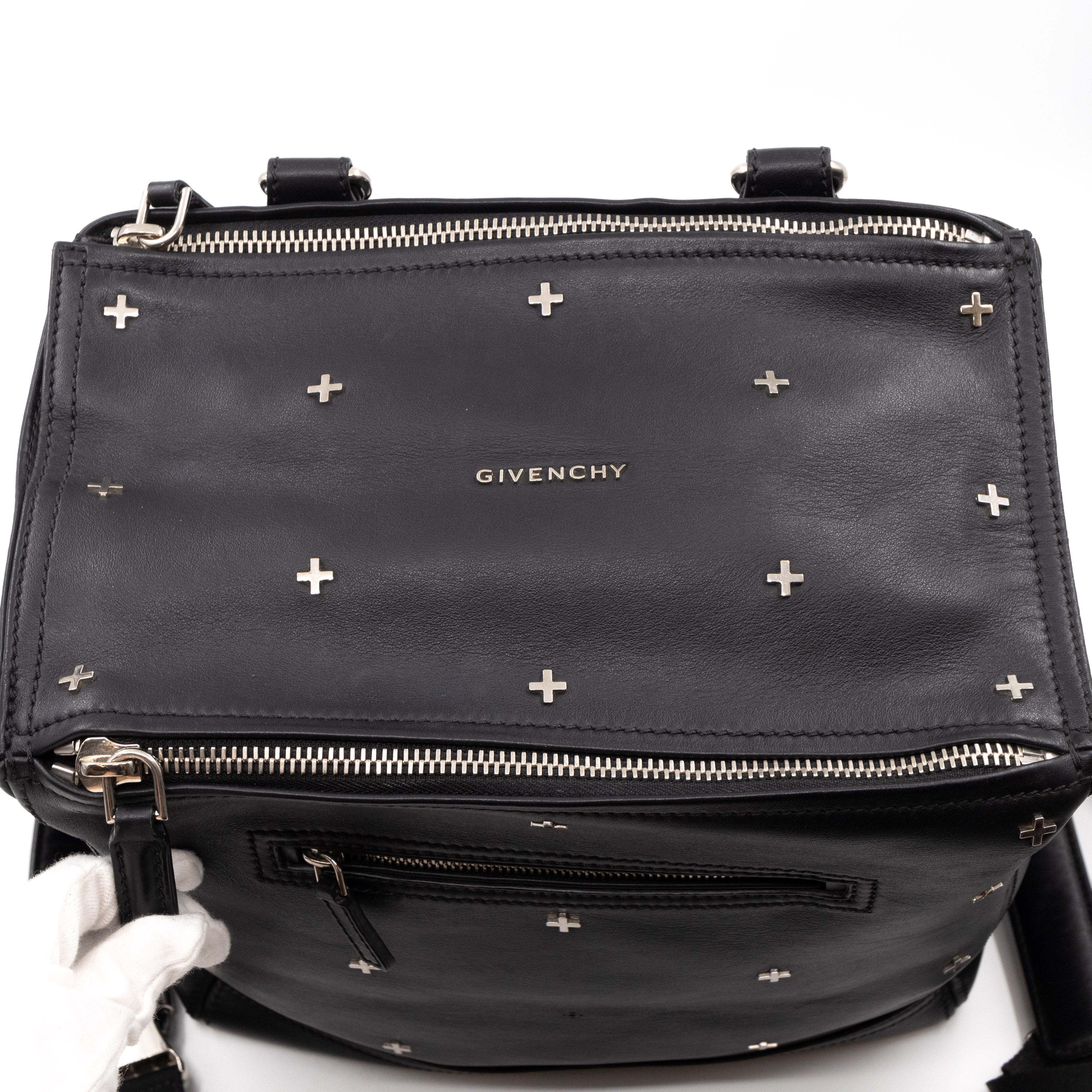 Pandora Backpack Black Leather