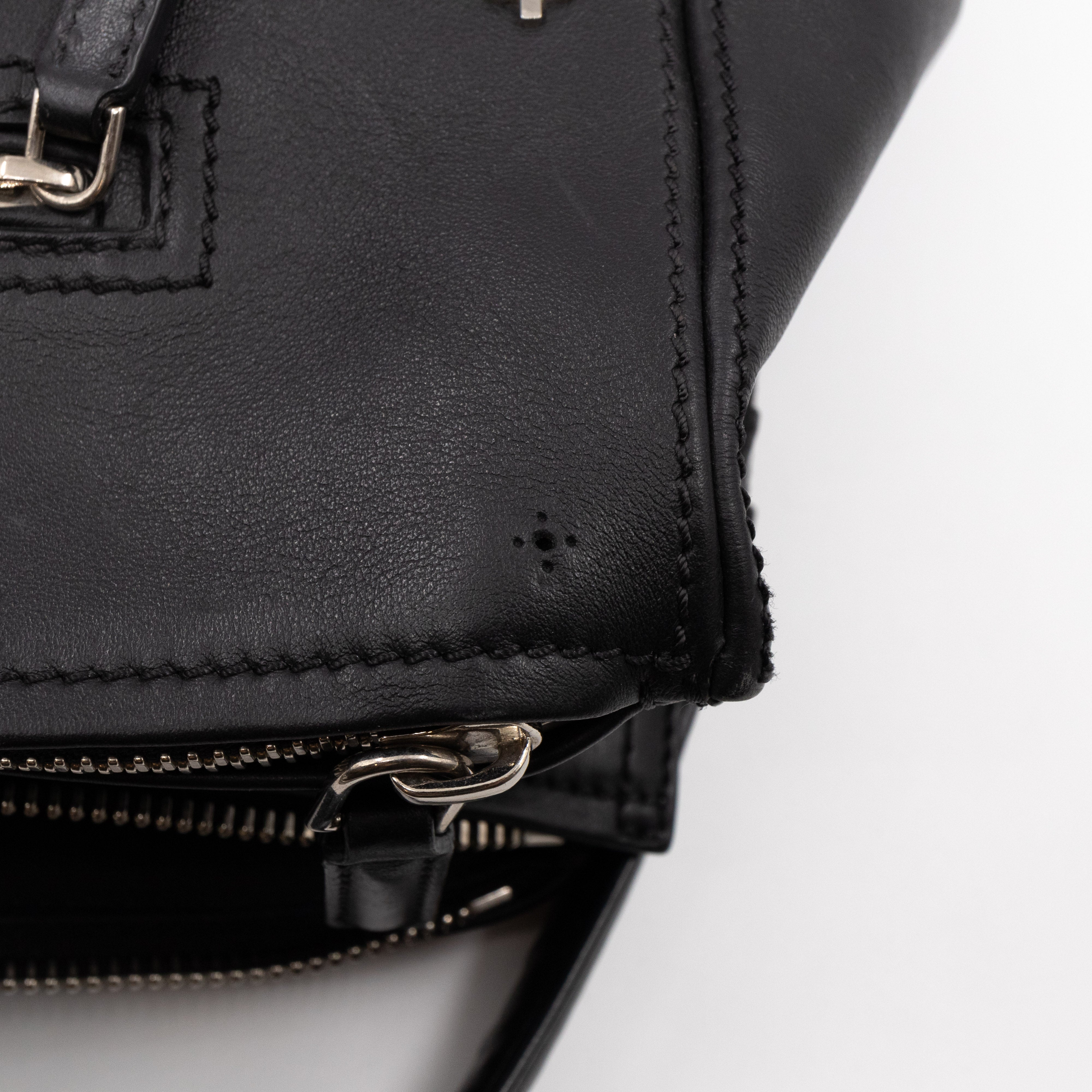 Pandora Backpack Black Leather