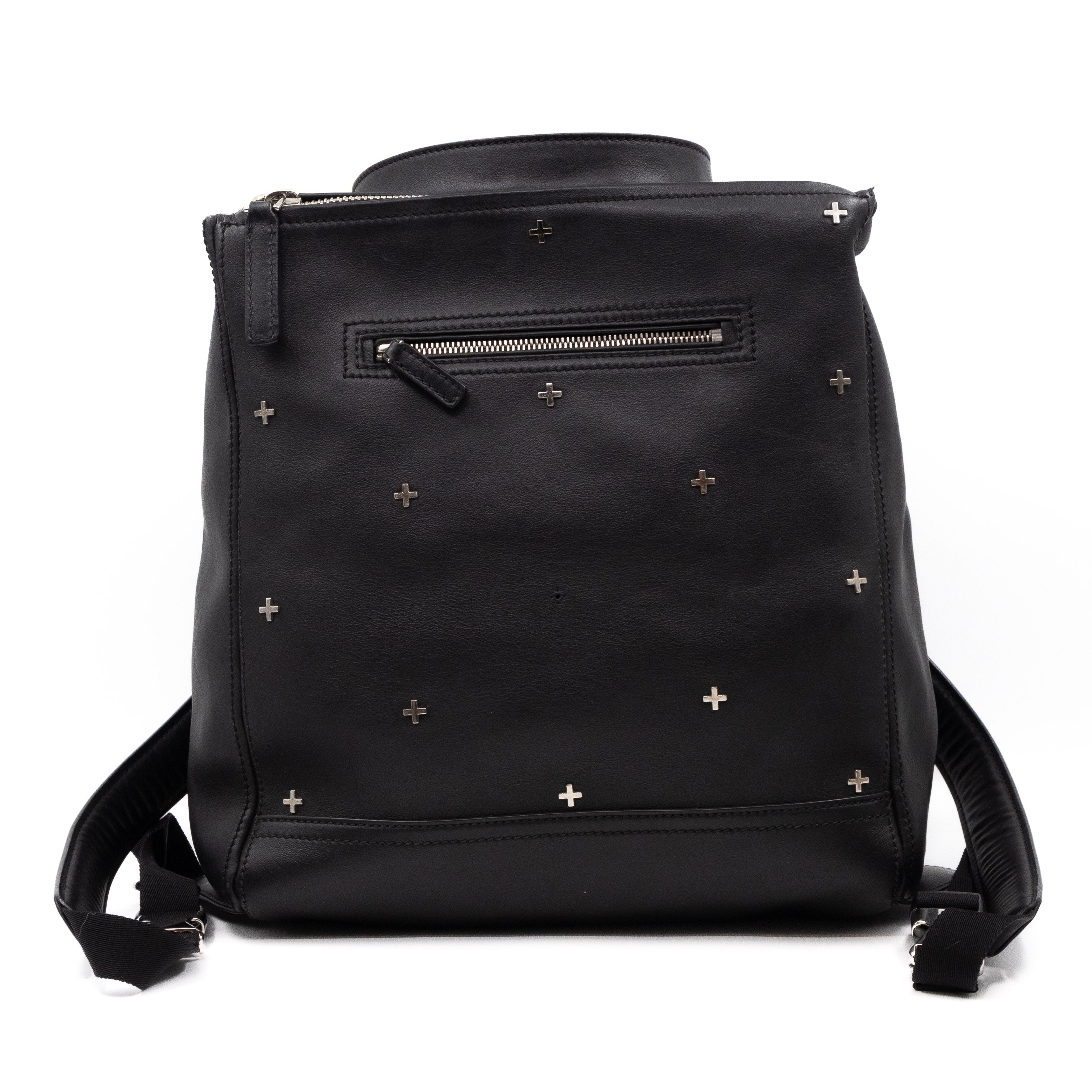 Pandora Backpack Black Leather
