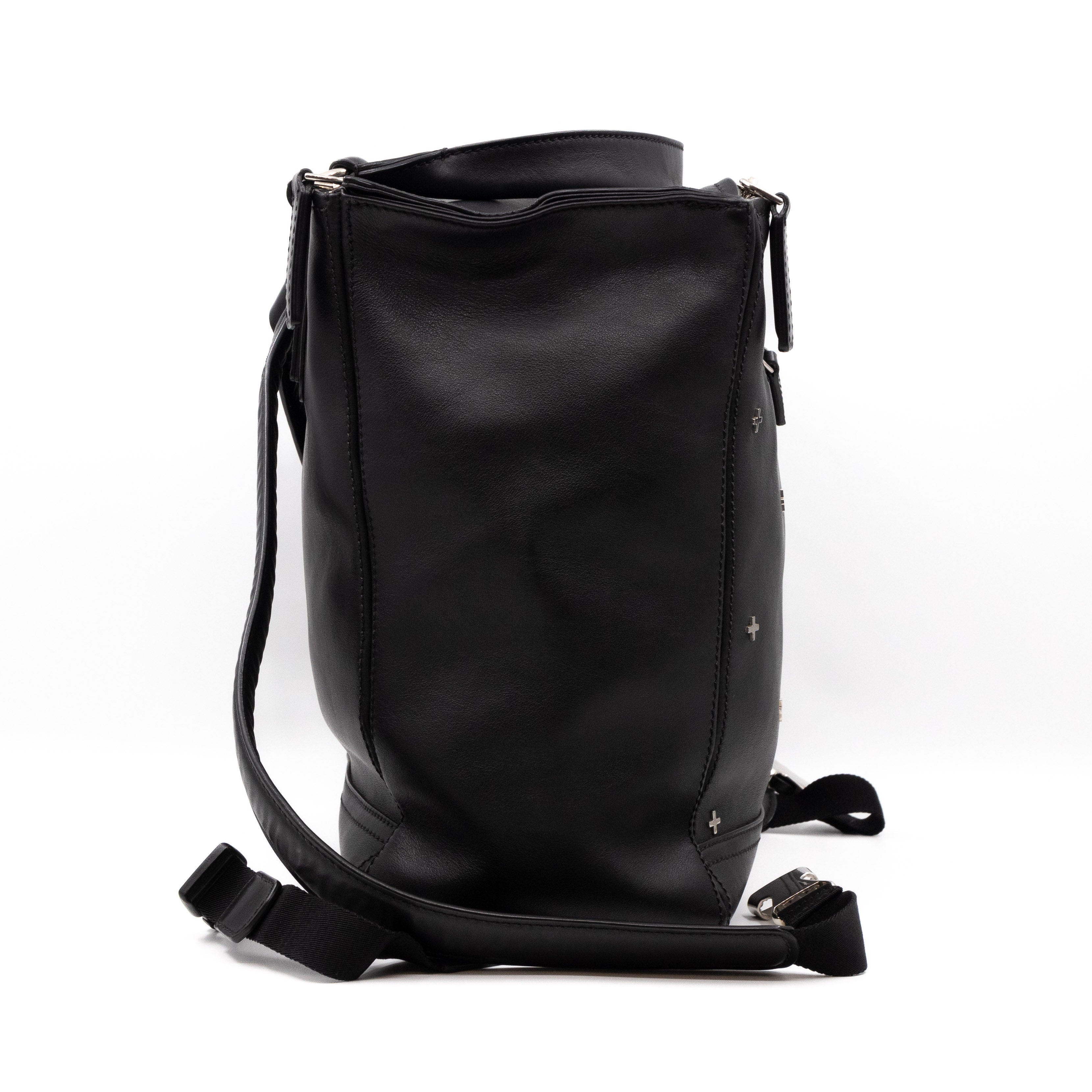 Pandora Backpack Black Leather
