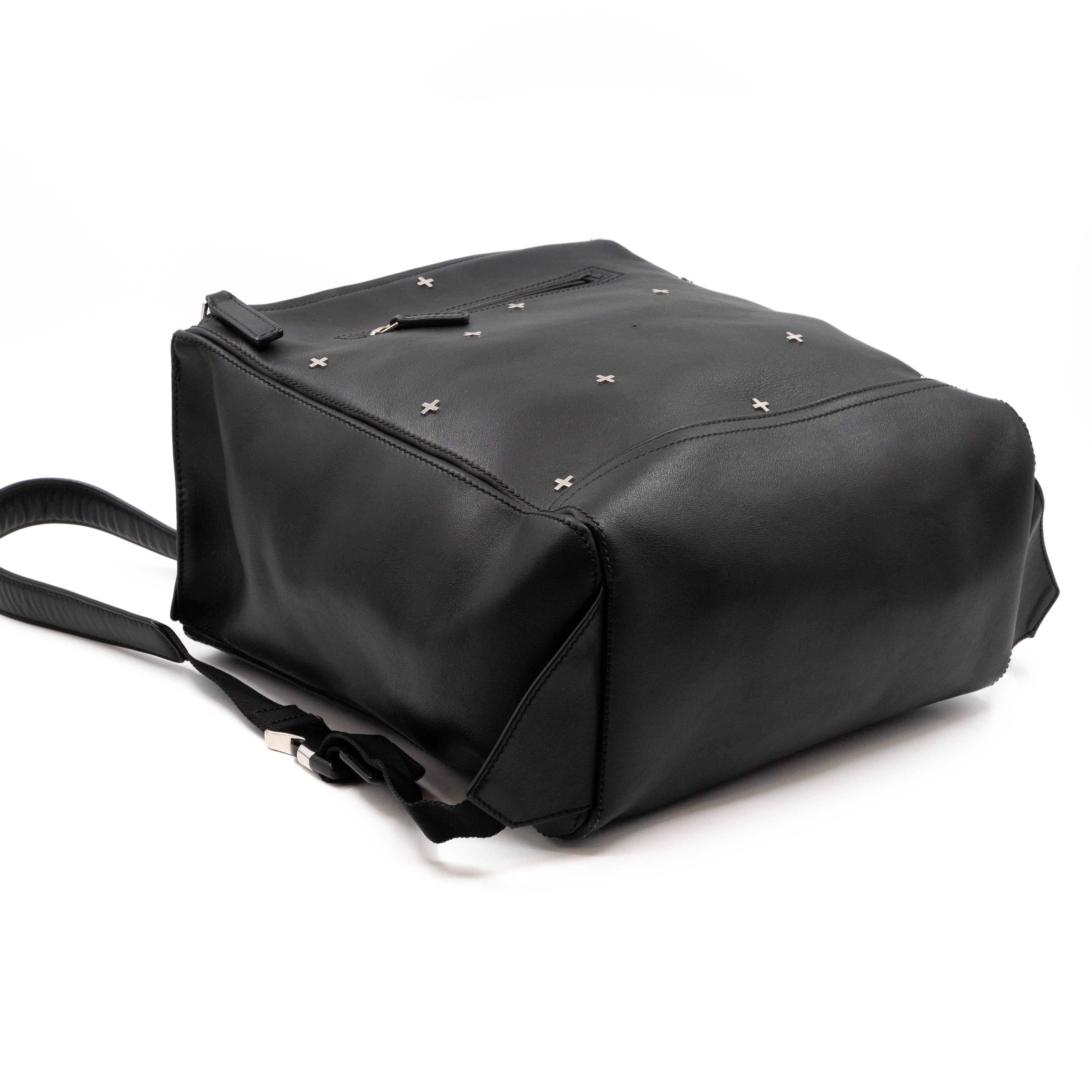Pandora Backpack Black Leather