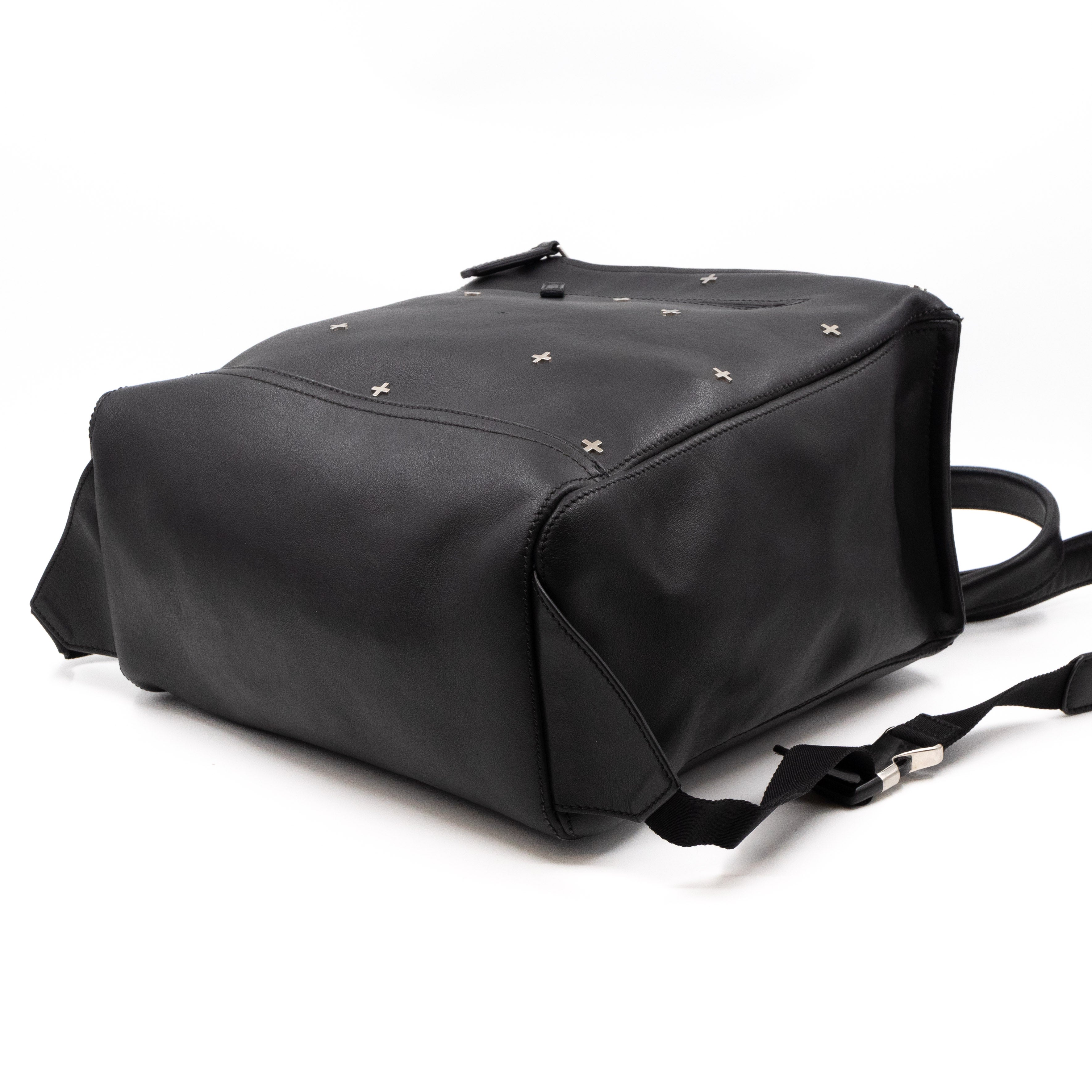 Pandora Backpack Black Leather