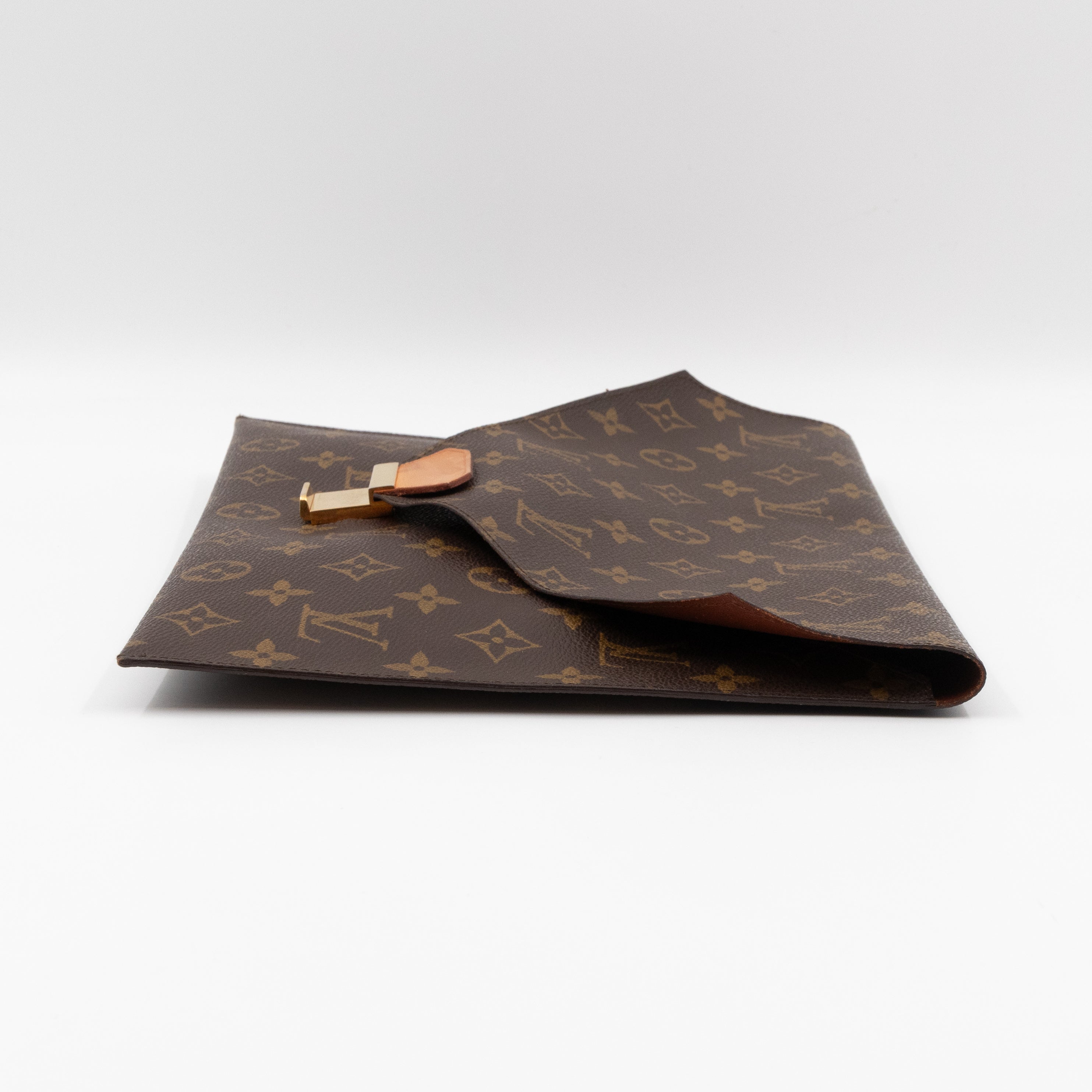 Vintage Poche Plate Monogram