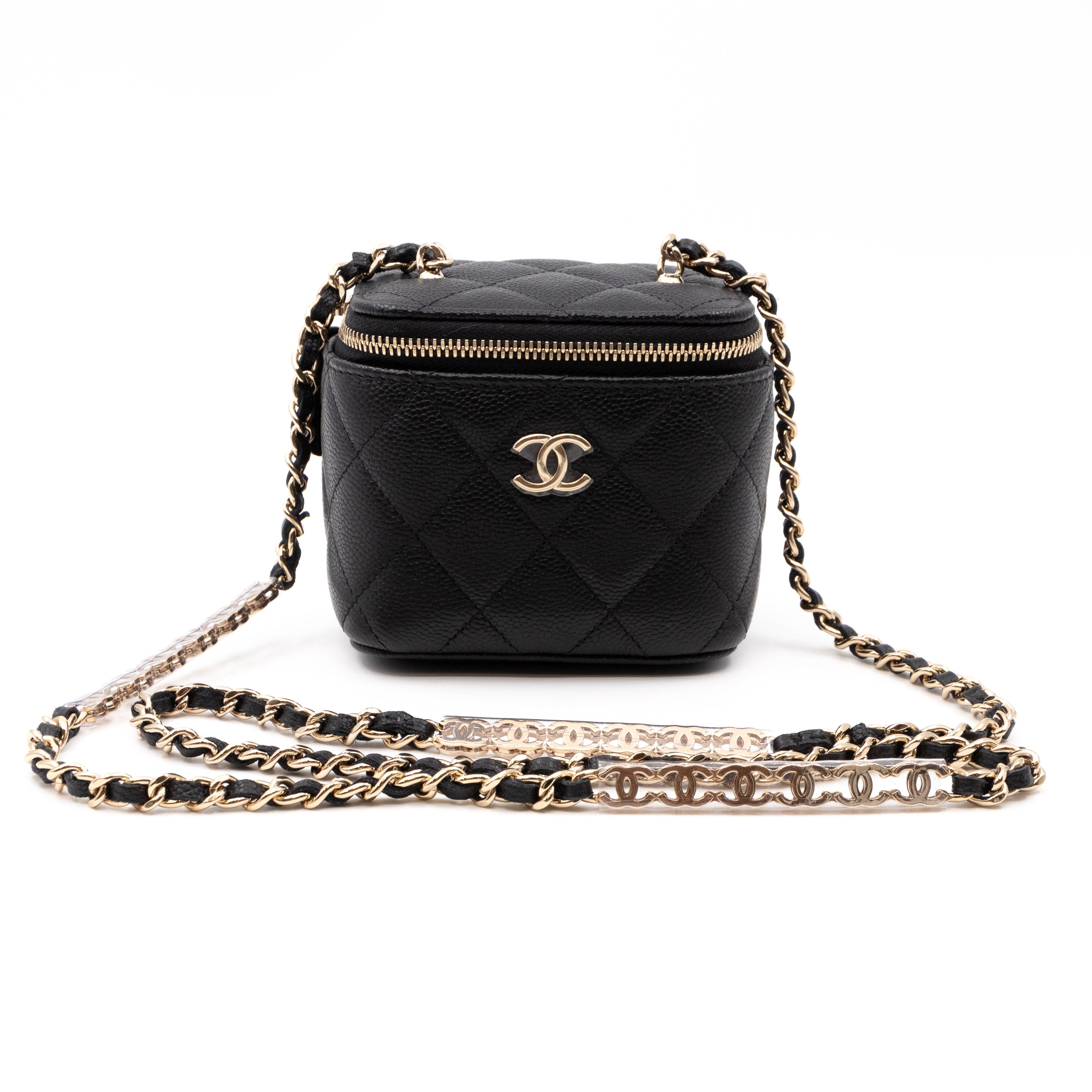 Small Vanity On CC Chain Black Caviar