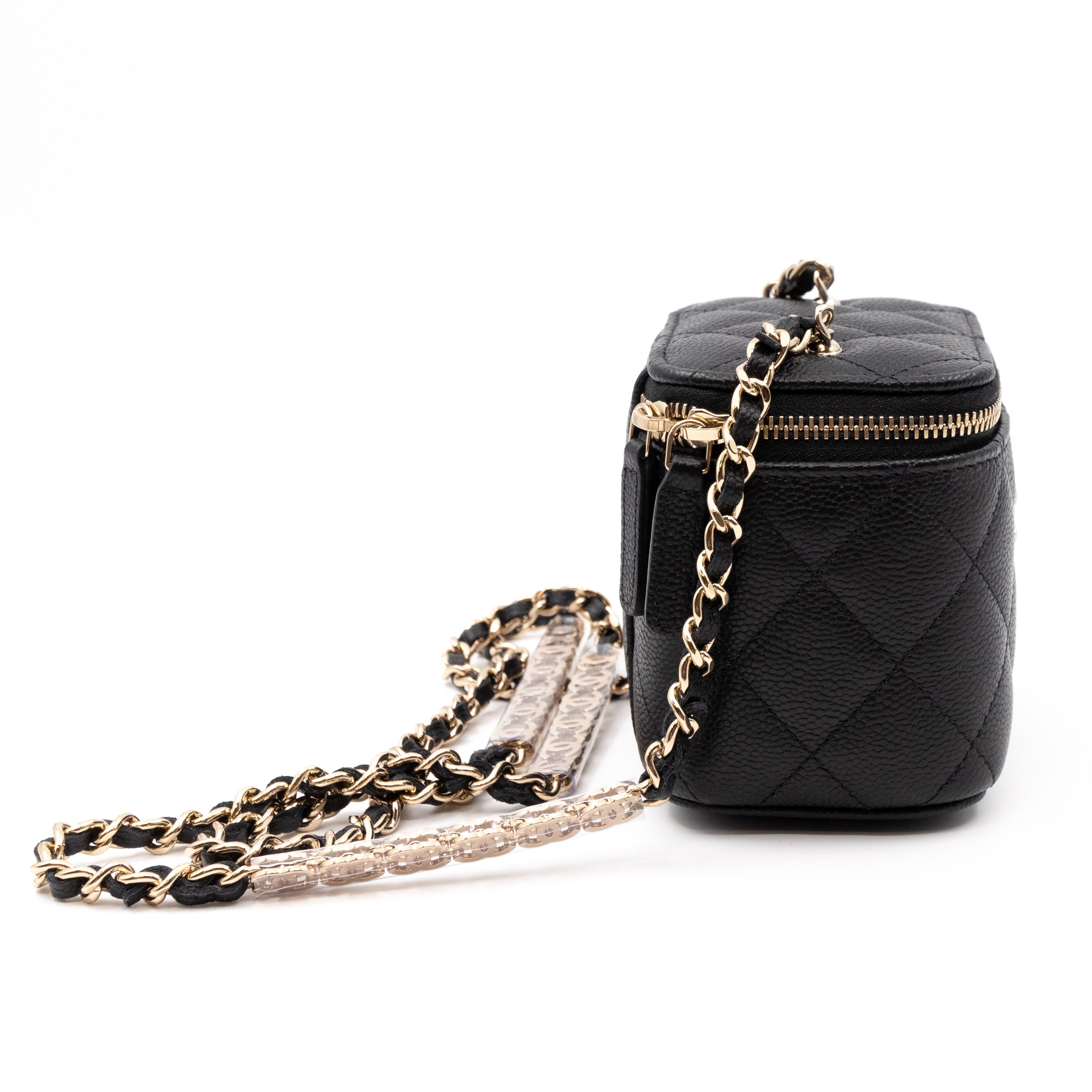 Small Vanity On CC Chain Black Caviar