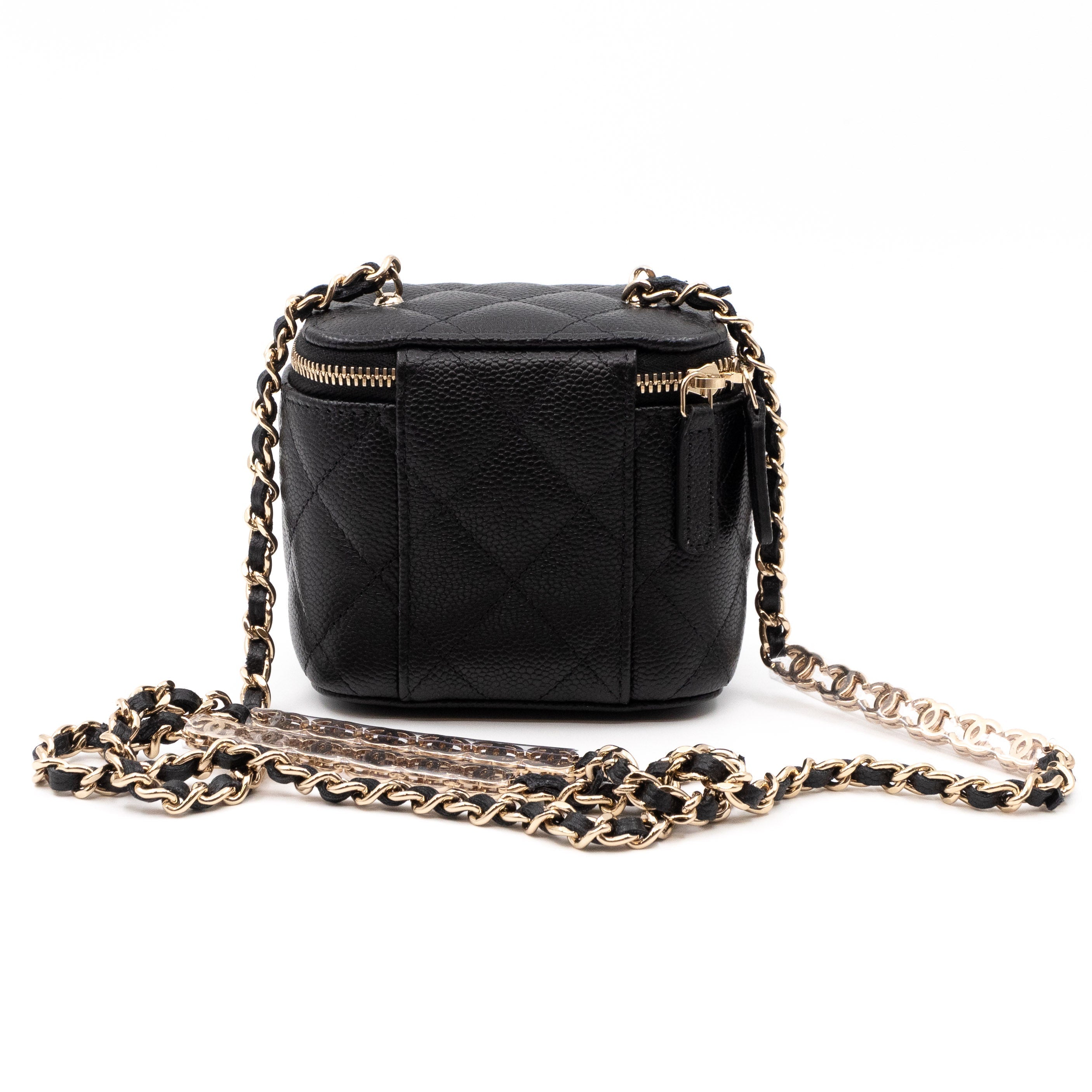Small Vanity On CC Chain Black Caviar