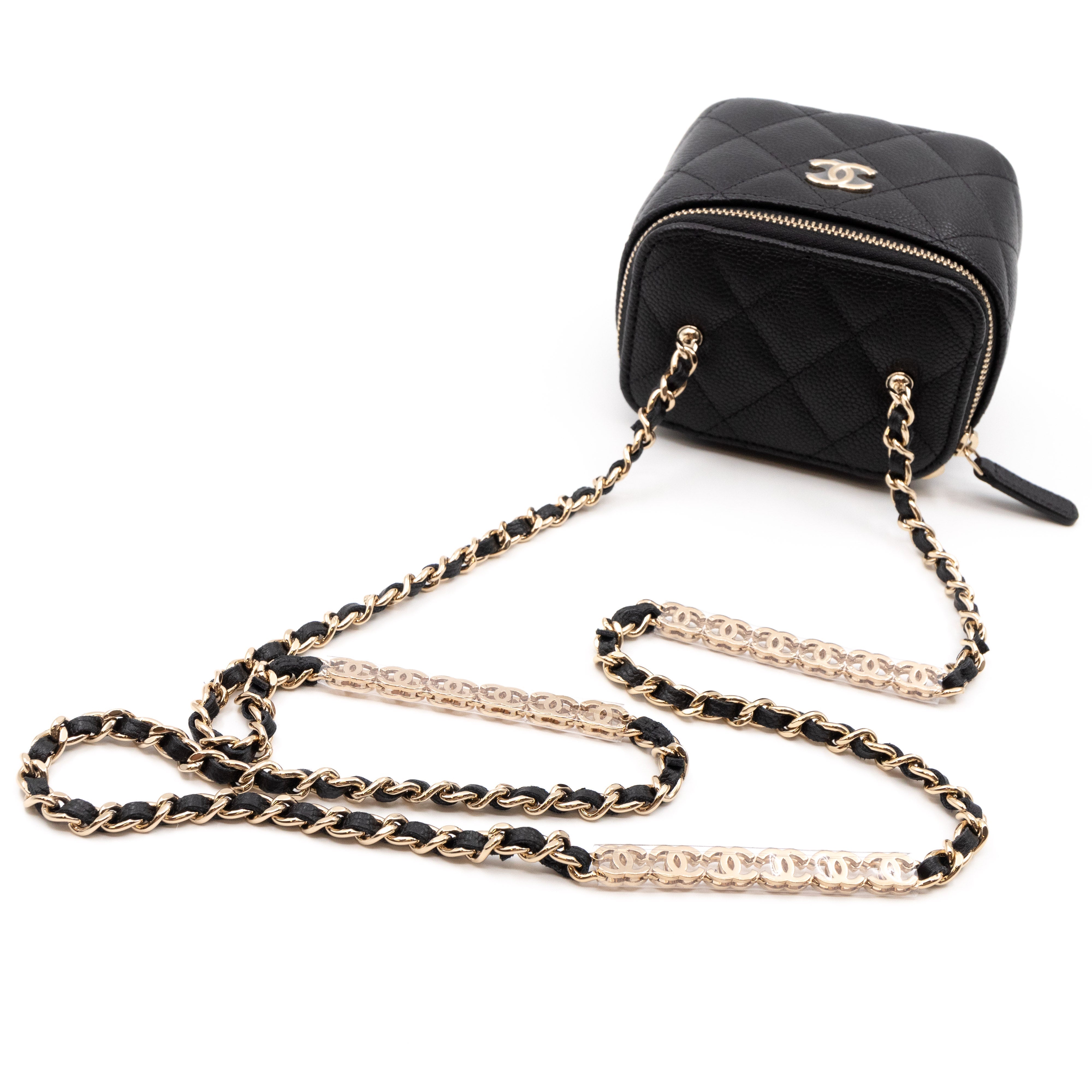 Small Vanity On CC Chain Black Caviar